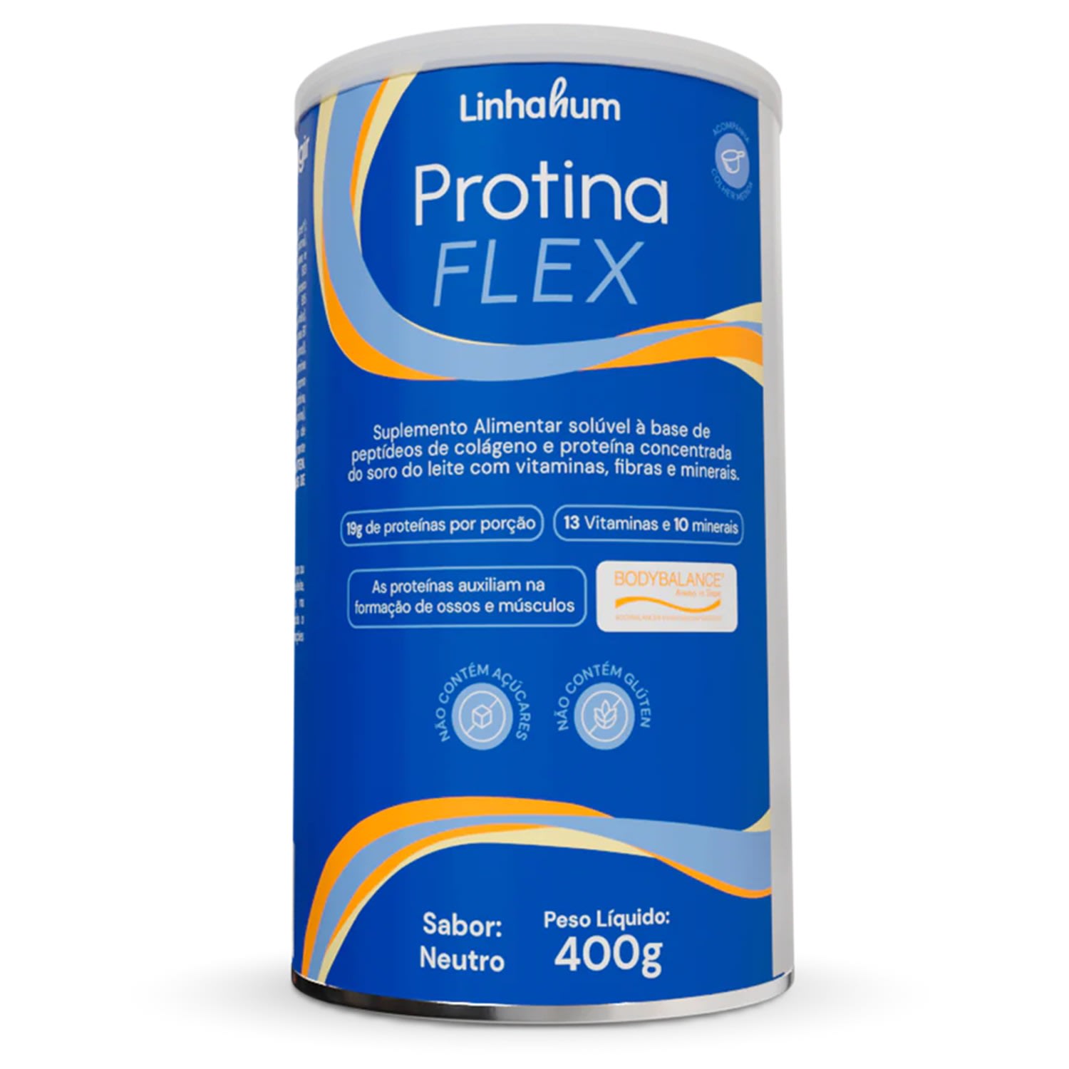 Linhahum Protina Flex - Suplemento Alimentar em Pó 400g