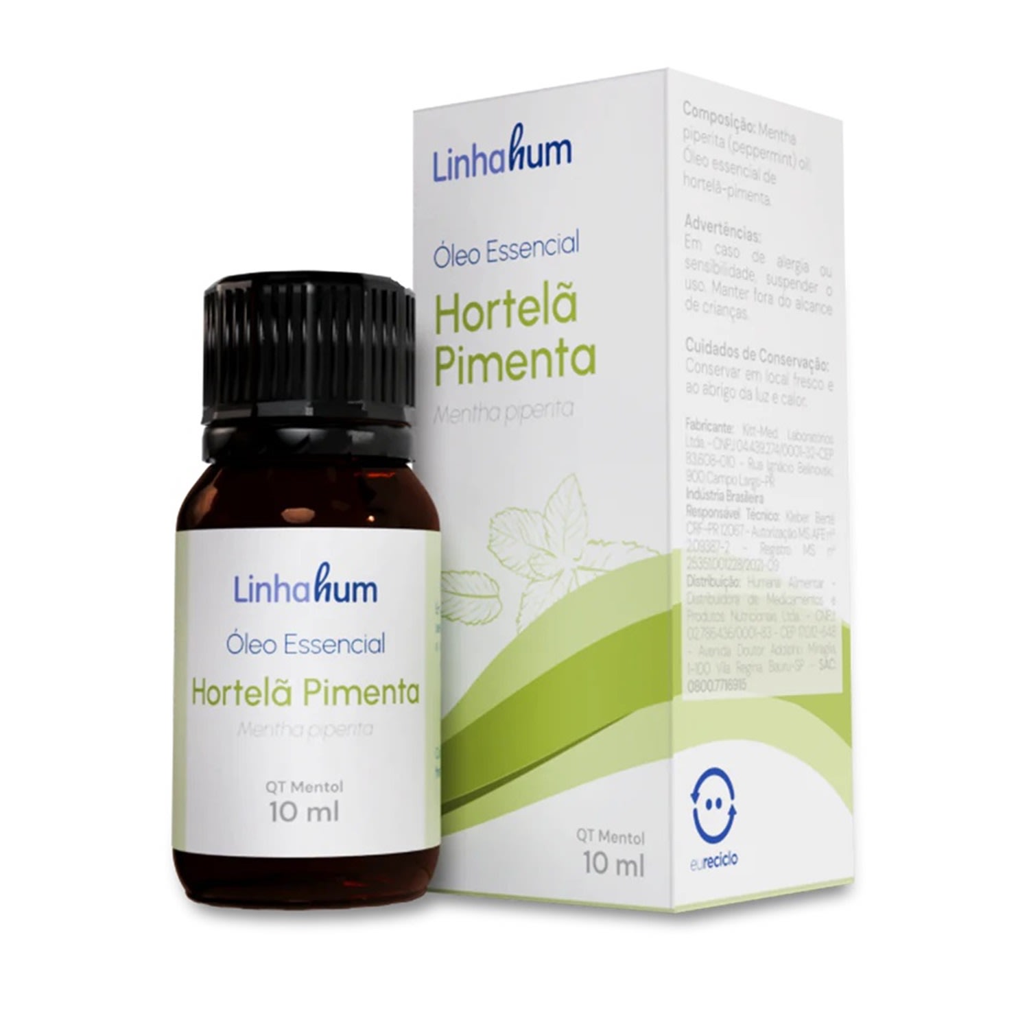 Linhahum Hortelã Pimenta - Óleo Essencial 10ml