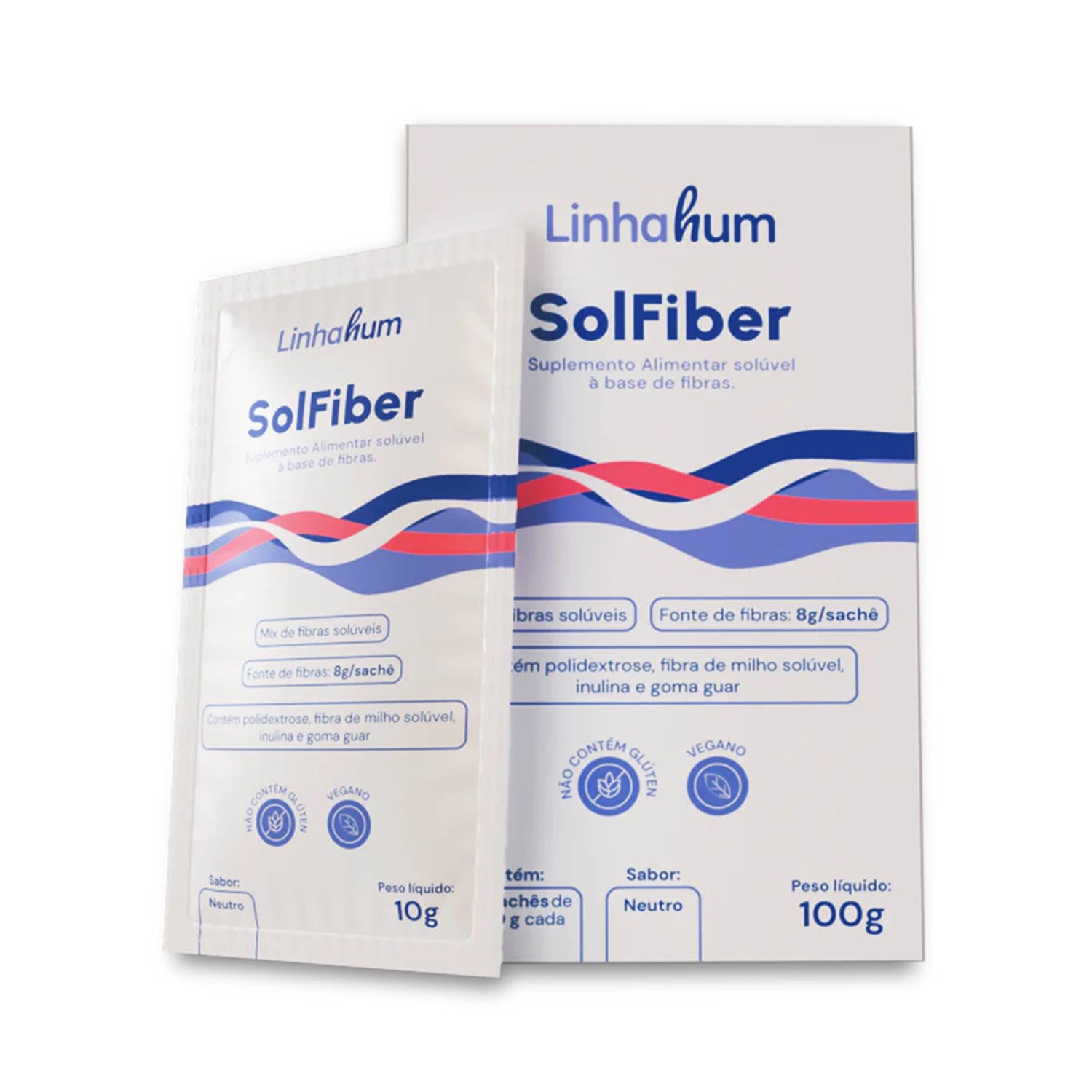 Linhahum SolFiber - Suplemento Alimentar em Pó 100g