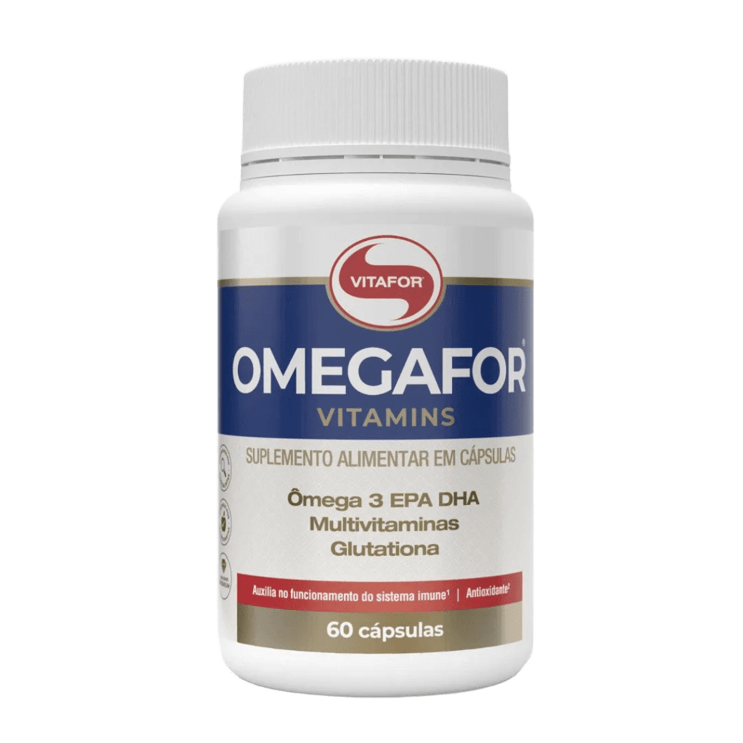 Omegafor Vitamins - 60 Cápsulas Omega-3 Vitafor