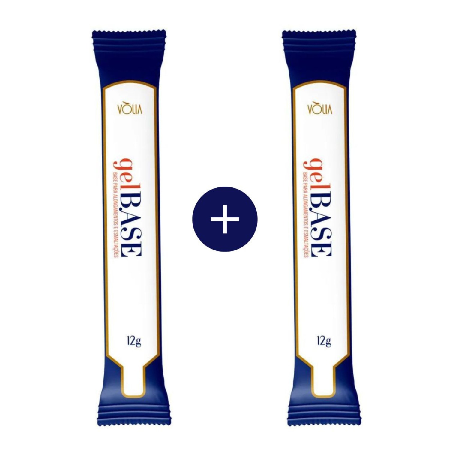 Kit 2 Sachê Gel Base Volia Refil 12g