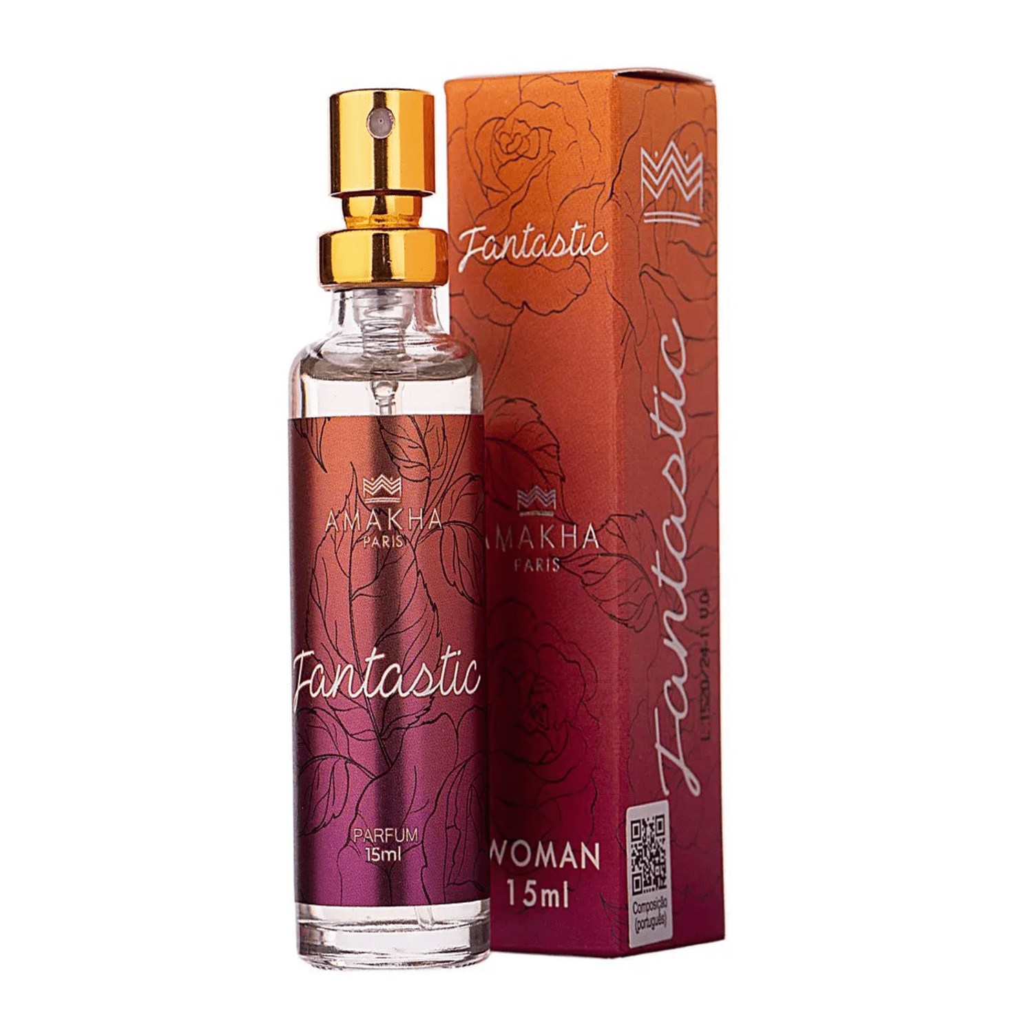 Deo Colônia Feminino Fantastic 15ml