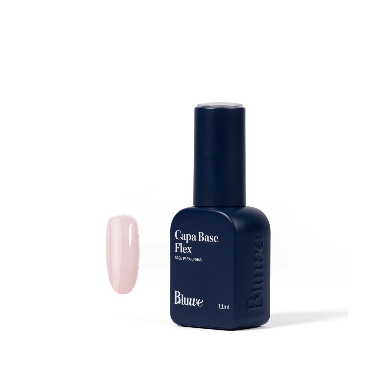 Gel Capa Base Flex Natural Pink Bluwe 11Ml