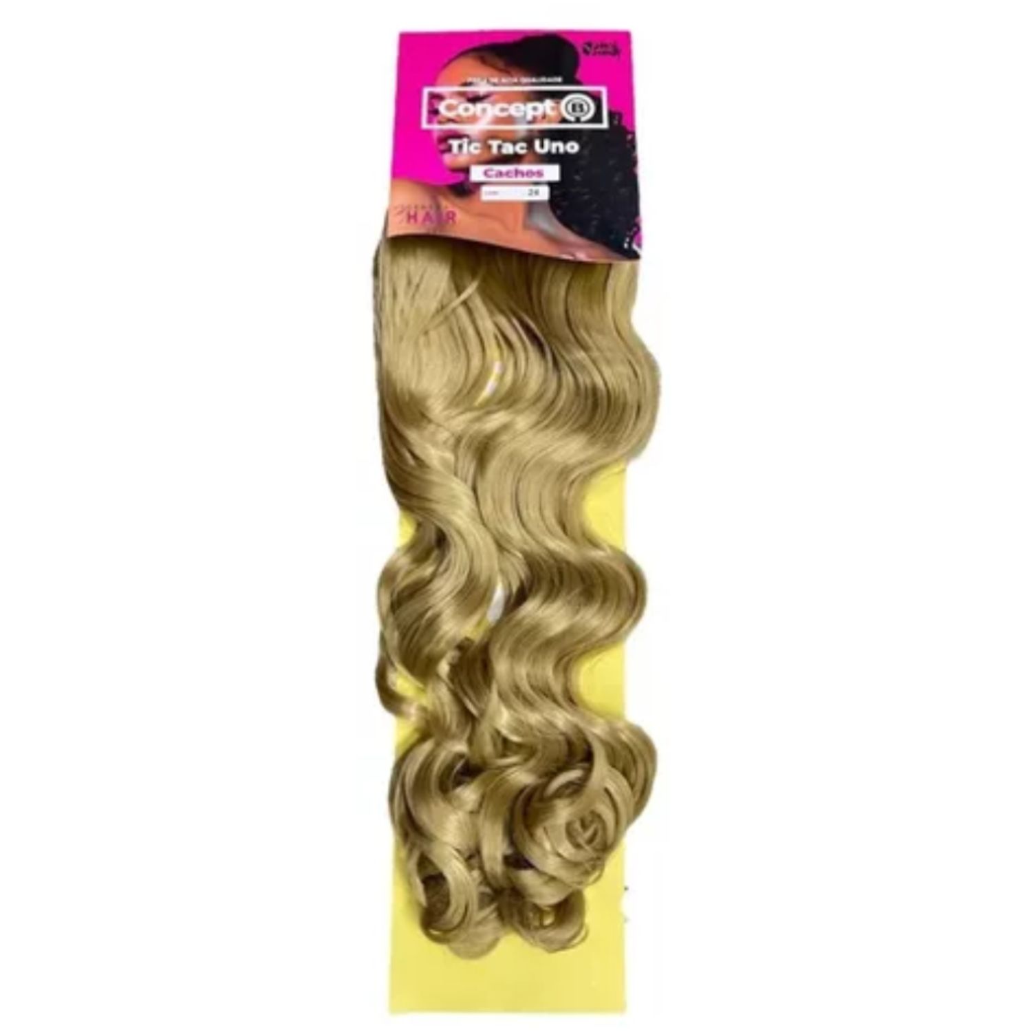 Black Beauty Tic Tac Uno Cacho 24 - Aplique de Cabelo 65cm