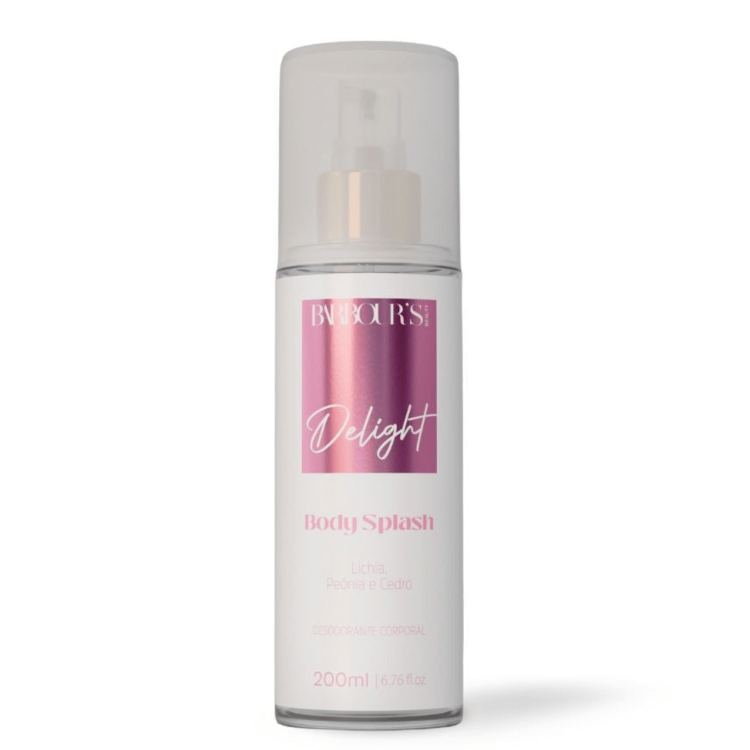 Body Splash Delight - Deo Colônia - Barbour's Beauty - 200ml - Spray