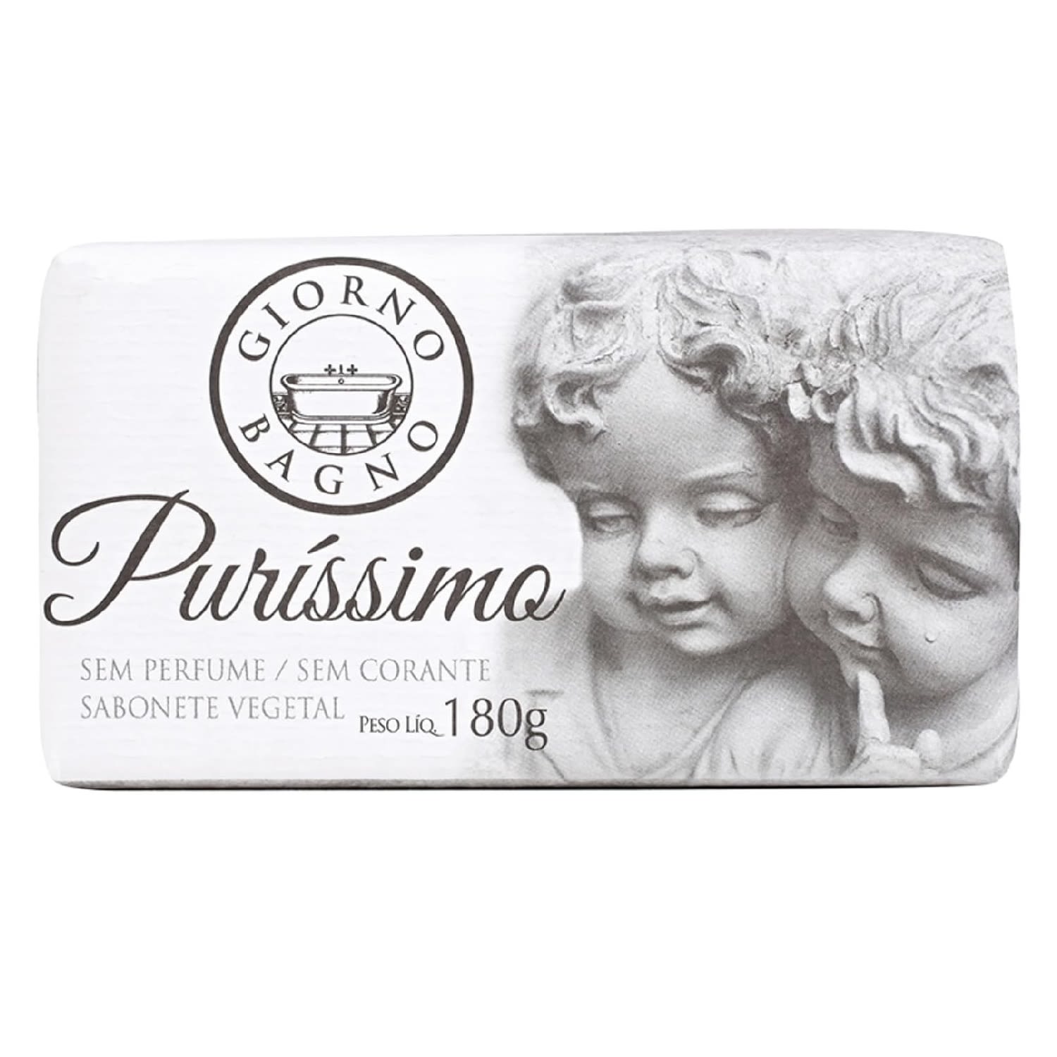 Giorno Bagno Puríssimo Sem Perfume - Sabonete em Barra 180g