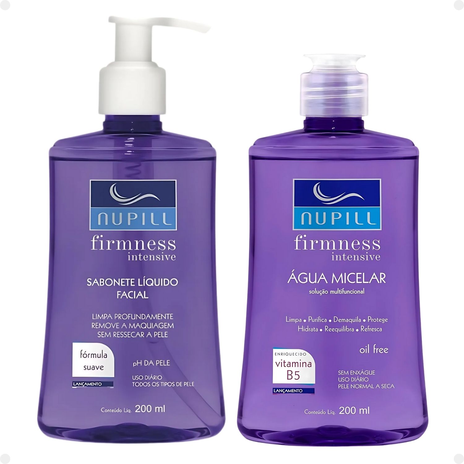 Kit Nupill Firmness Intensive: Sabonete e Água Micelar 200ml