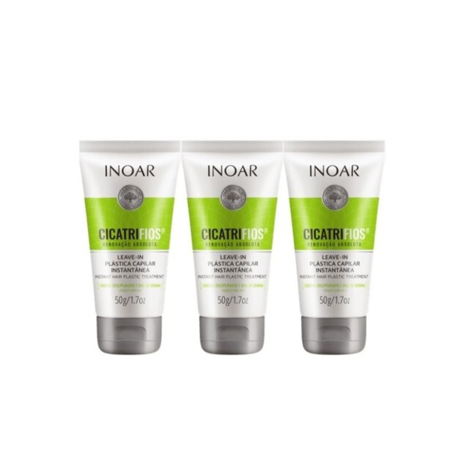 Inoar Kit Cicatrifios 3 Leave-in 50g
