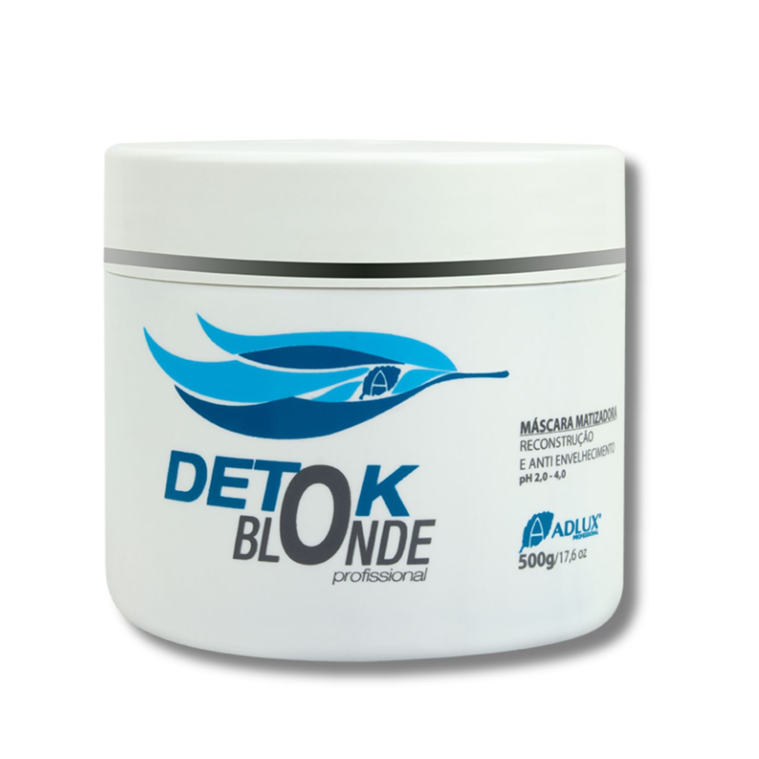 Adlux Cosméticos Detok Blonde Profissional - Máscara Capilar 500g