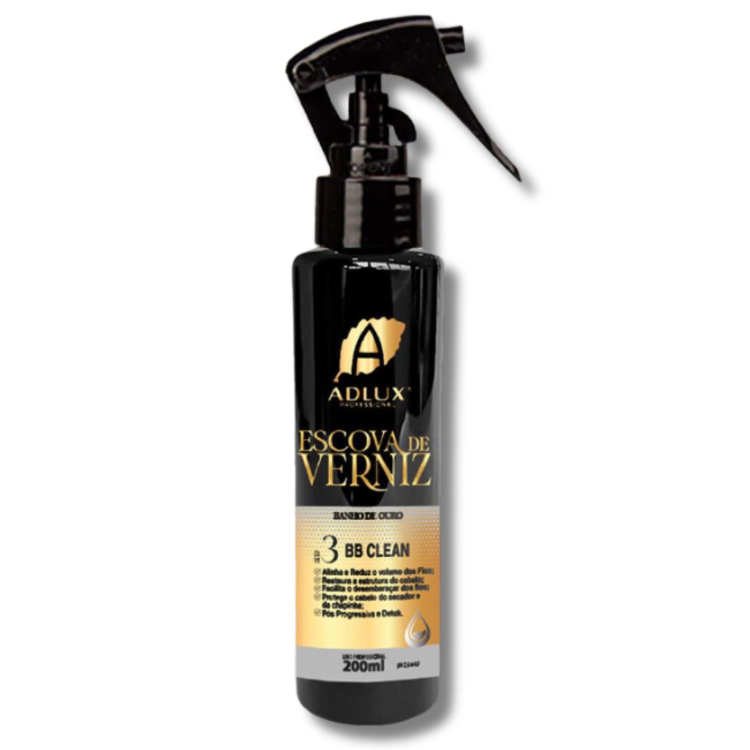 Adlux Cosméticos Escova de Verniz BB Cream Passo 3 - Finalizador Capilar 200ml