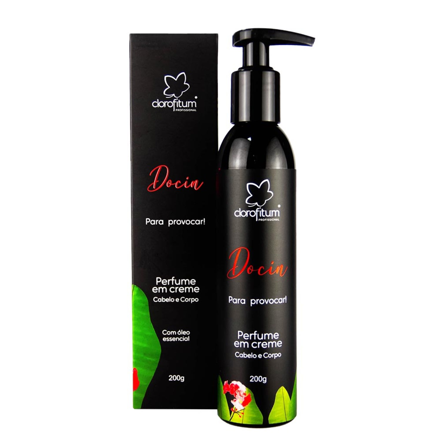 Clorofitum Docin Corpo e Cabelo - Perfume em Creme 200g