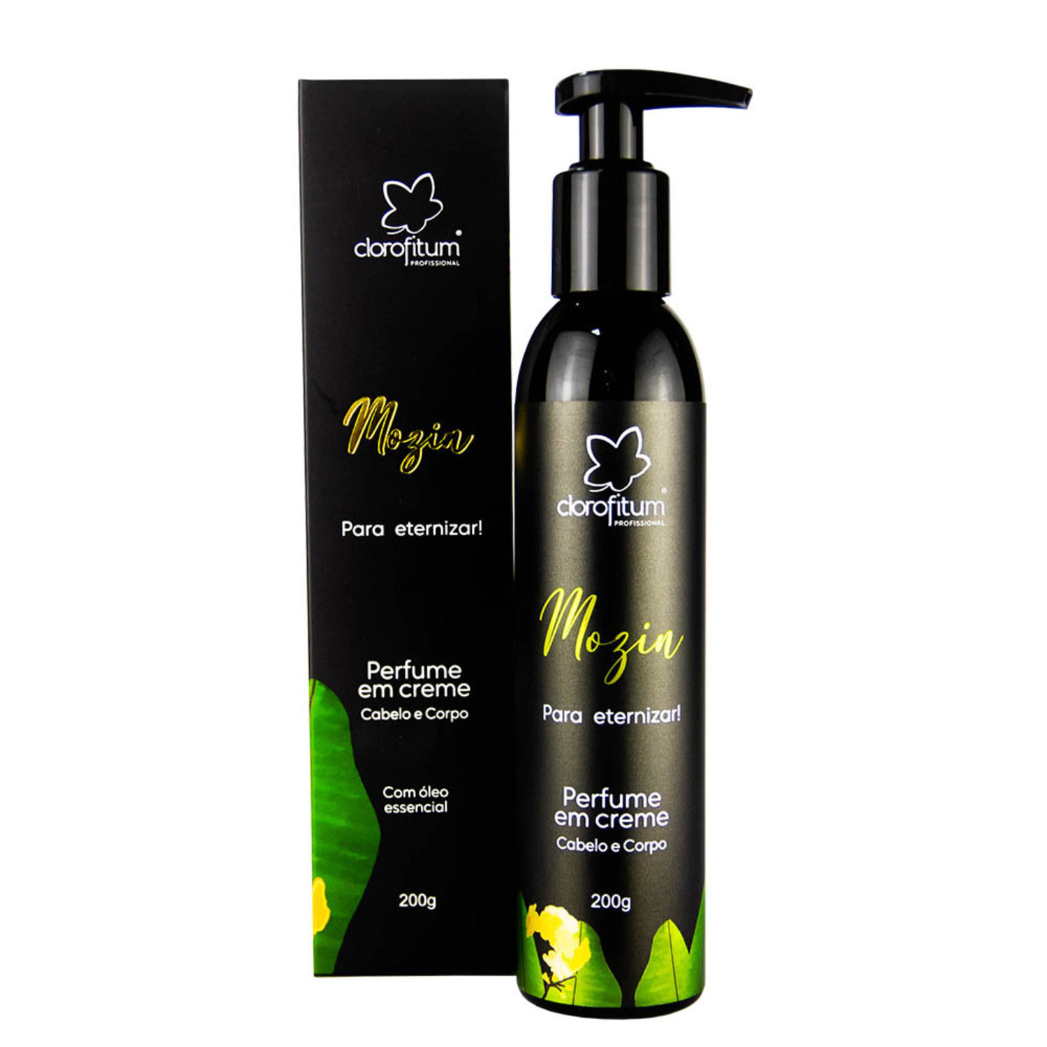 Clorofitum Mozin Corpo e Cabelo - Perfume em Creme 200g