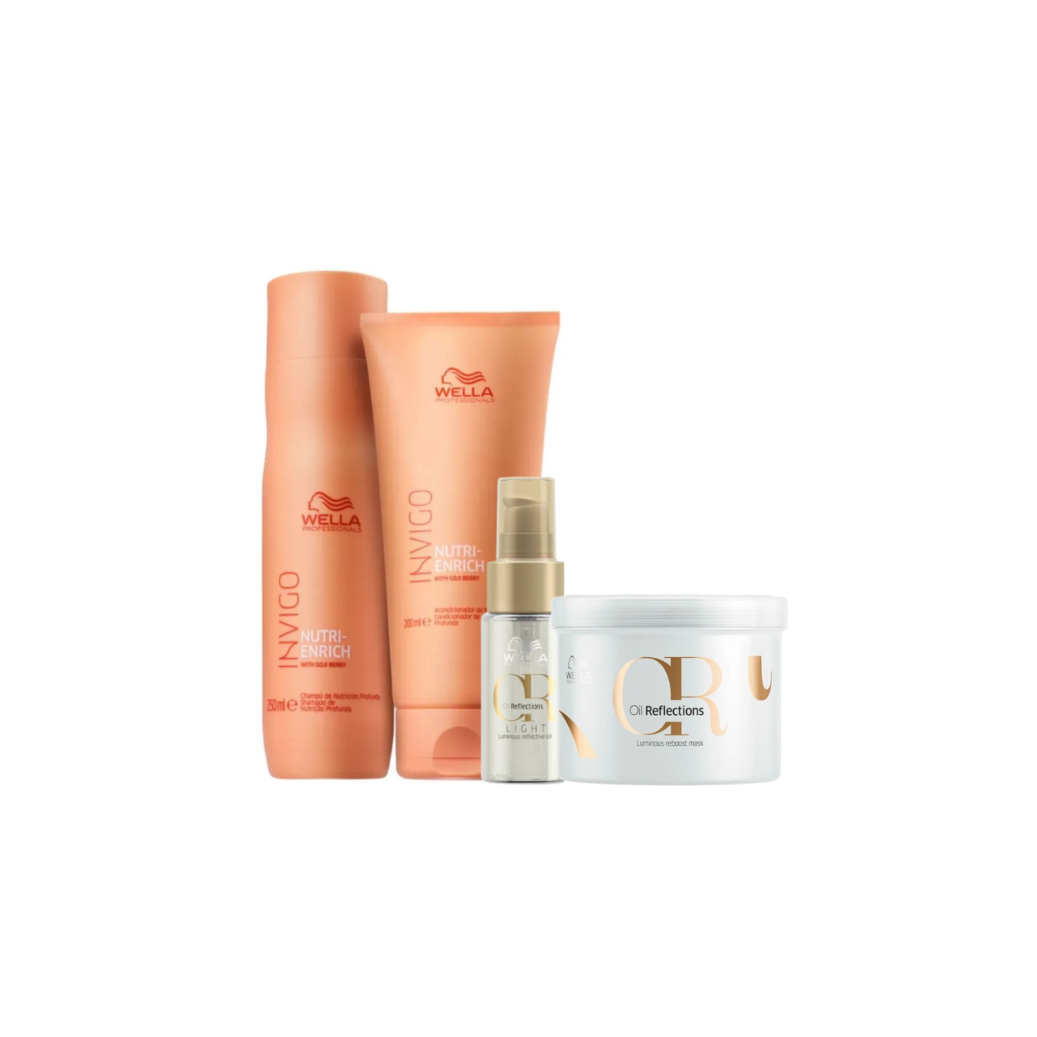 Kit Wella Professionals Invigo Nutri-Enrich Reflections (4 Produtos)