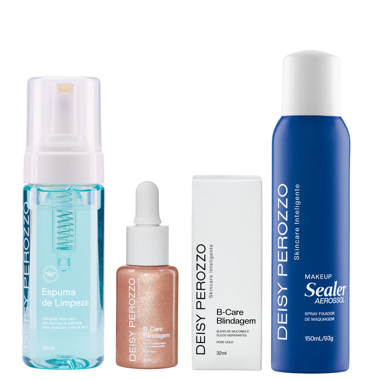 Kit Make Longa Duração Deisy Perozzo | Fixação em 3 Passos