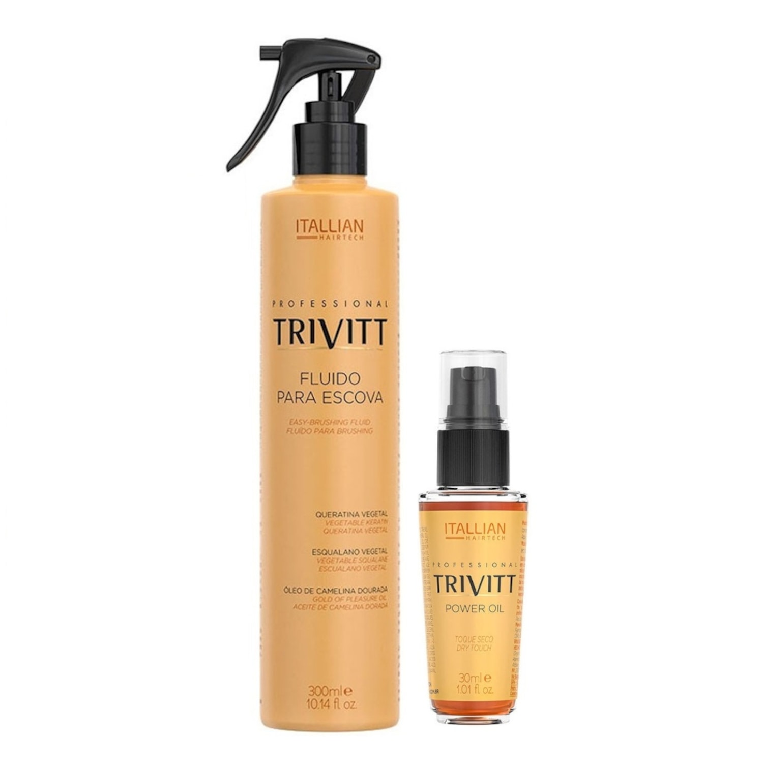 Kit Itallian Hairtech Professional Trivitt Oil Treatment (2 Produtos)
