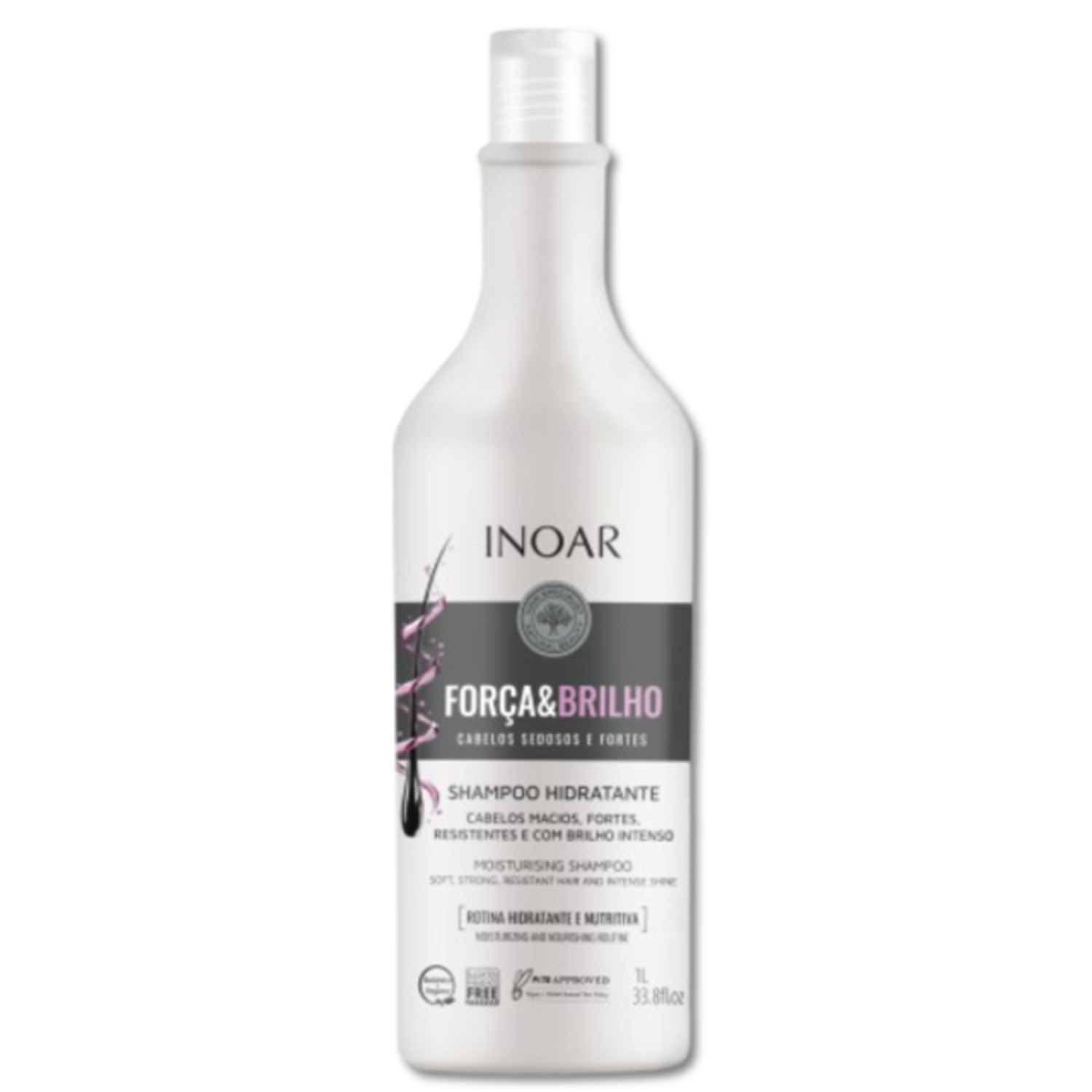 Inoar Força e Brilho Shampoo 1000ml