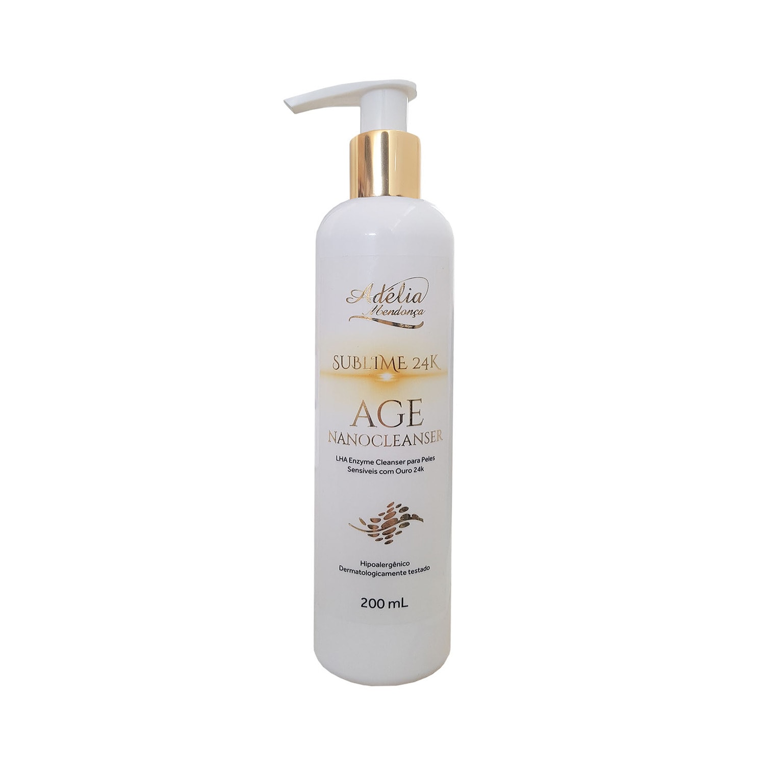 Adélia Mendonça Cosmiatria Sublime 24k Age Nanocleanser - Limpador Facial 200ml