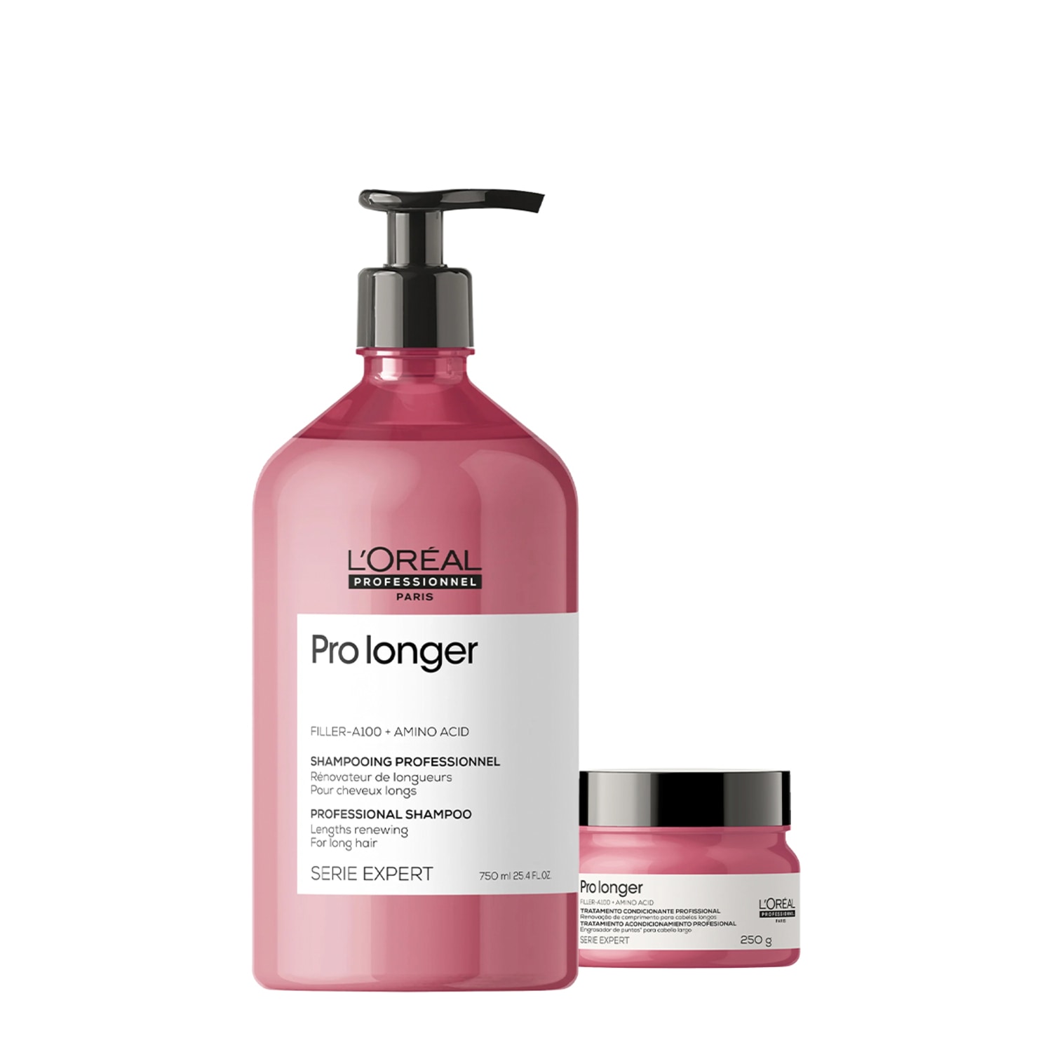 Kit L'Oréal Professionnel Pro Longer Shampoo Máscara (2 produtos)