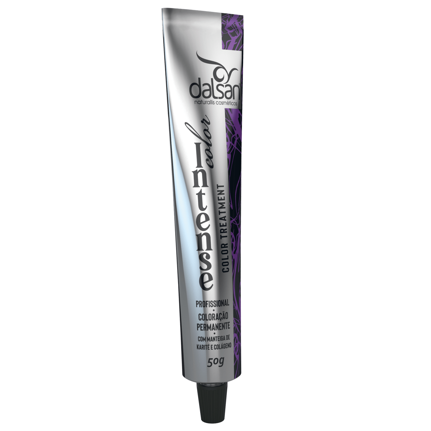 Dalsan Cosméticos Intense Color  5.3 Castanho Claro Dourado - Coloração Permanente 50g