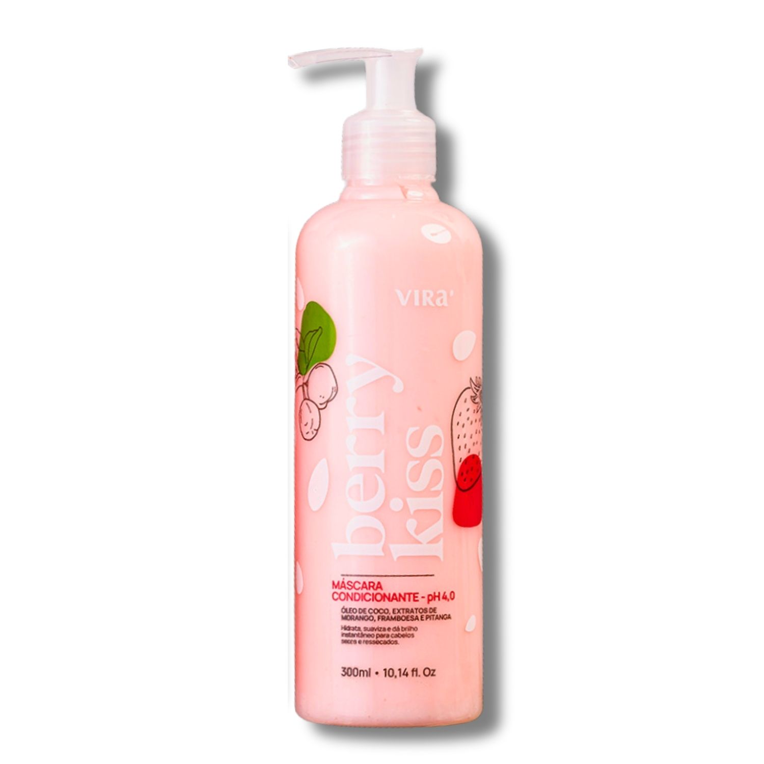 Virá Cosméticos Berry Kiss - Máscara Hidratante 300ml