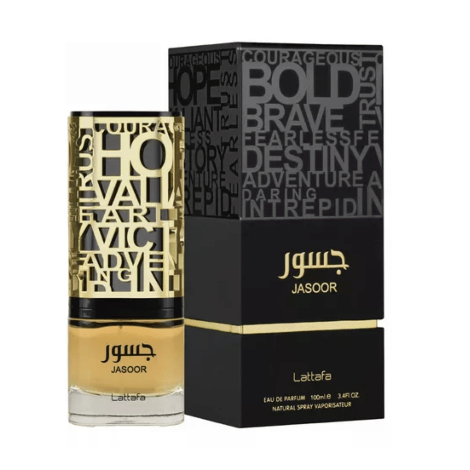 Jasoor Lattafa Perfumes Eau de Parfum - Perfume Masculino 100ml