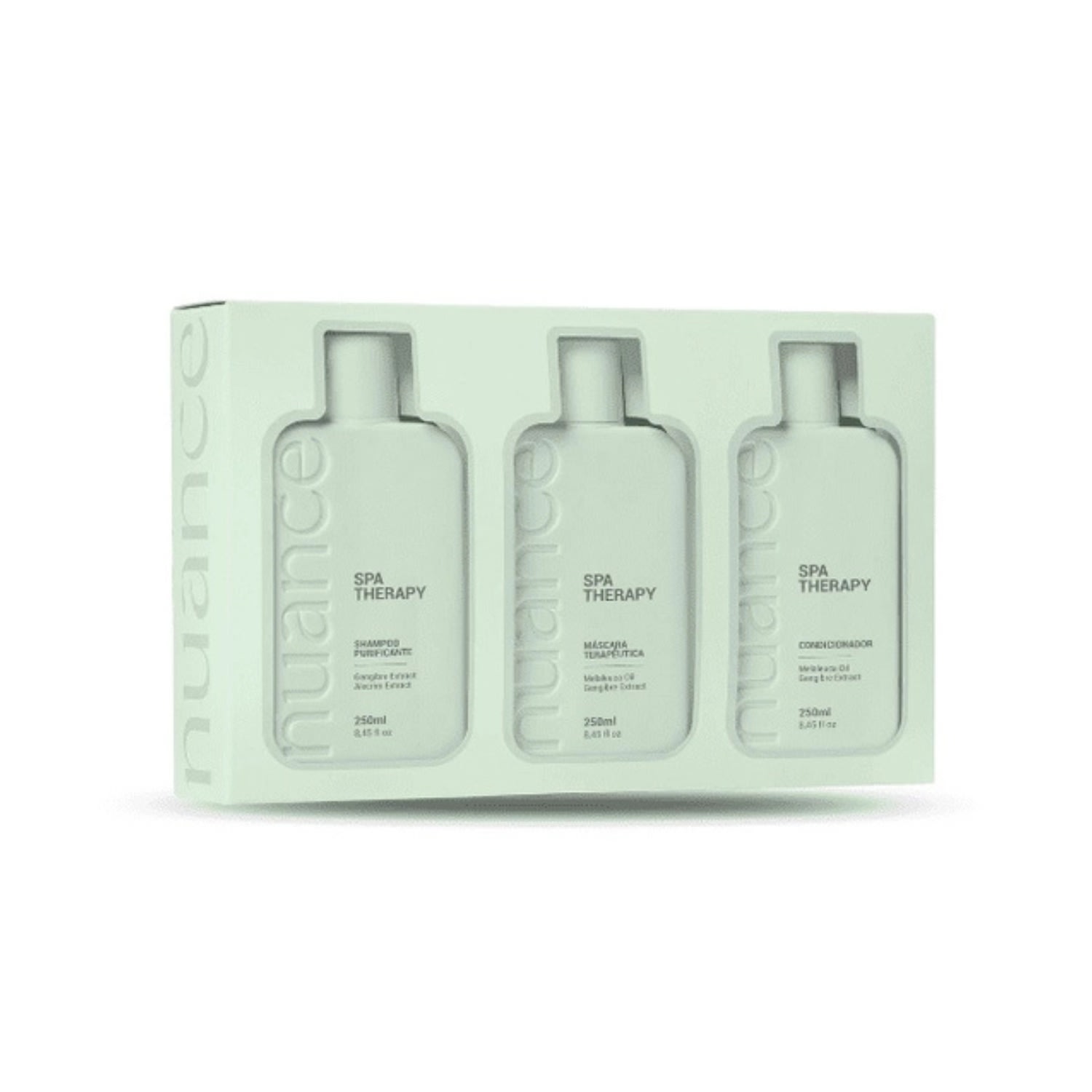 Kit Shampoo Condicionador Máscara Terapia Capilar Nuance