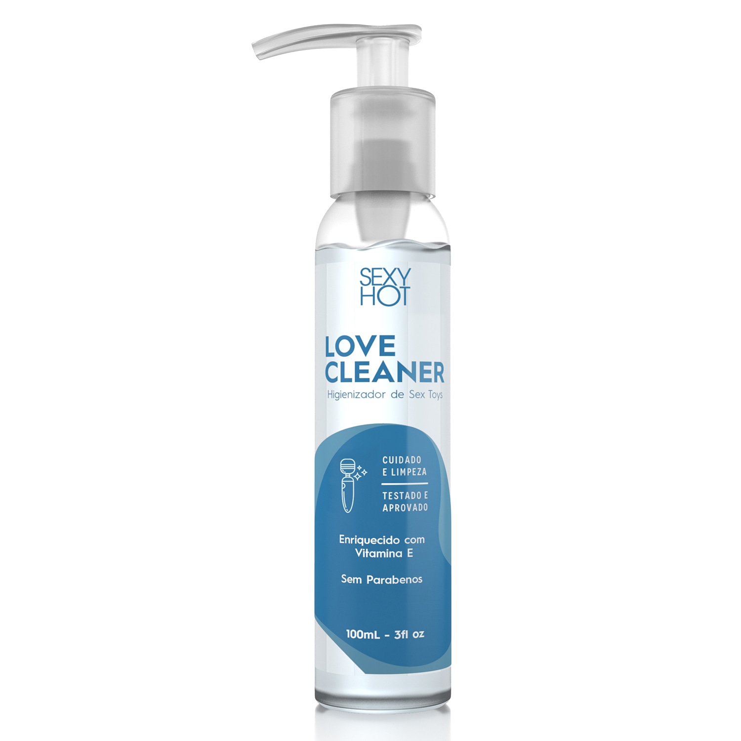 Sexy Hot Love Cleaner - Higienizador de Sex Toys 100ml
