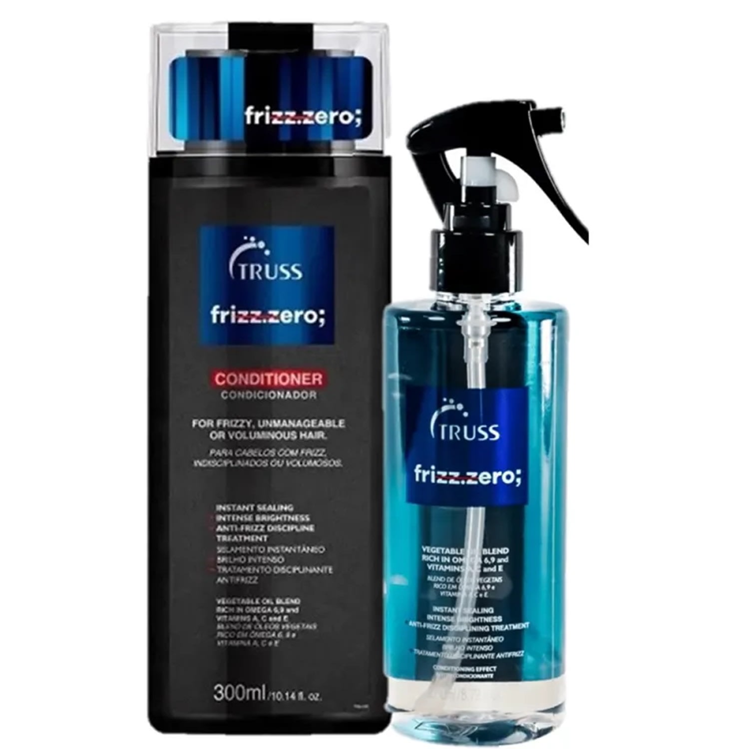 Kit Truss Frizz Zero - Condicionador 300ml + Spray 260ml