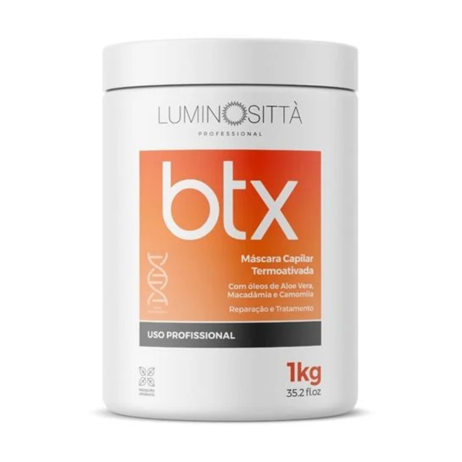 Máscara Botox BTX Capilar Termo Ativado 1 Kg Luminosittà