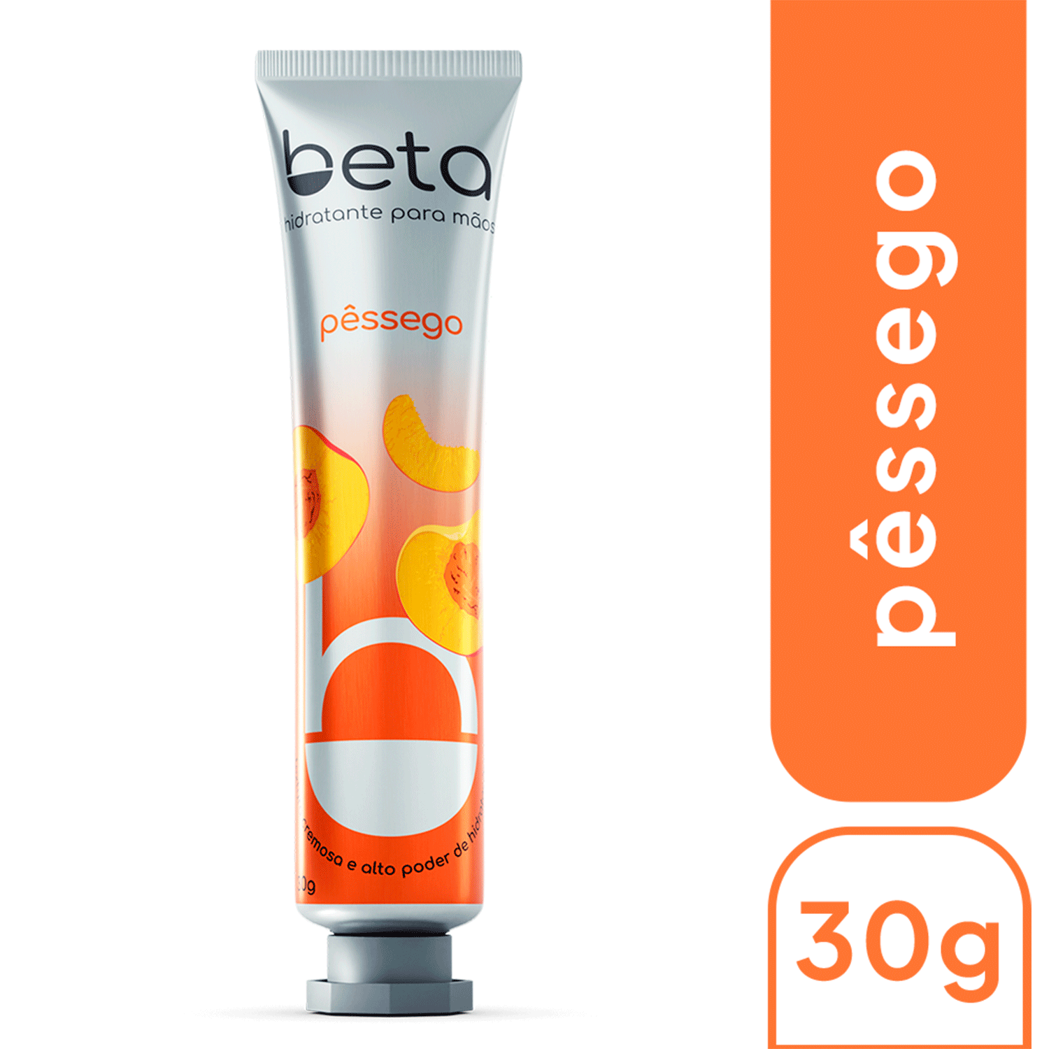 Creme Hidratante Para As Mãos Beta - Pêssego - 30g