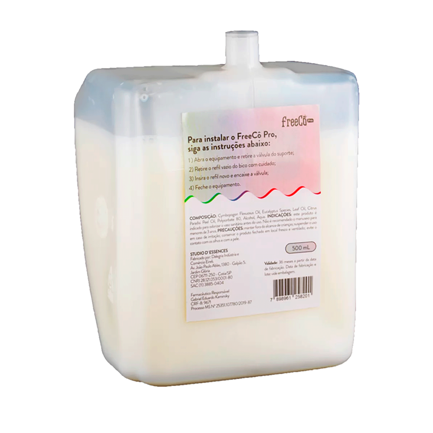 FreeCô Pro Refil - Bloqueador de Odores Sanitários 500ml