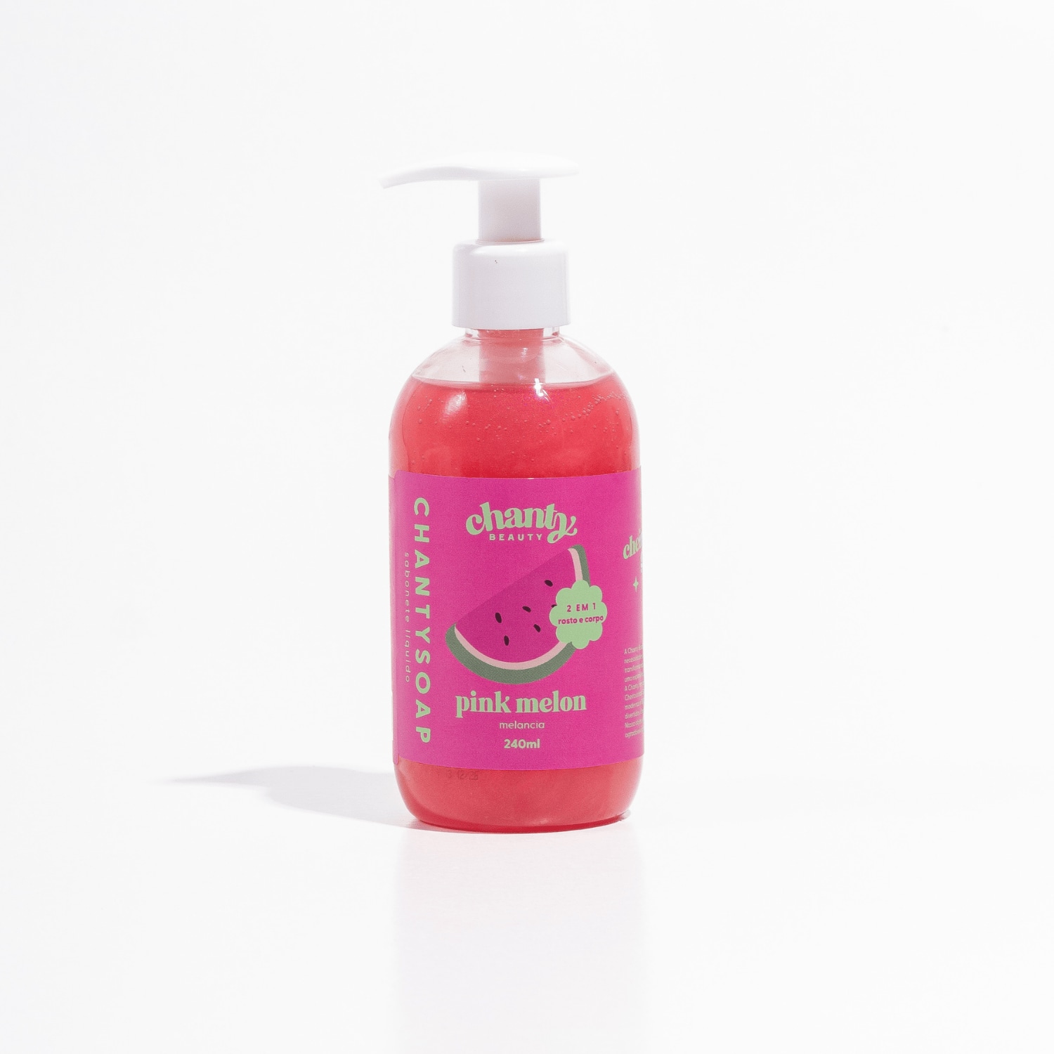Chanty Beauty ChantySoap Pink Melon - Sabonete Líquido 240ml