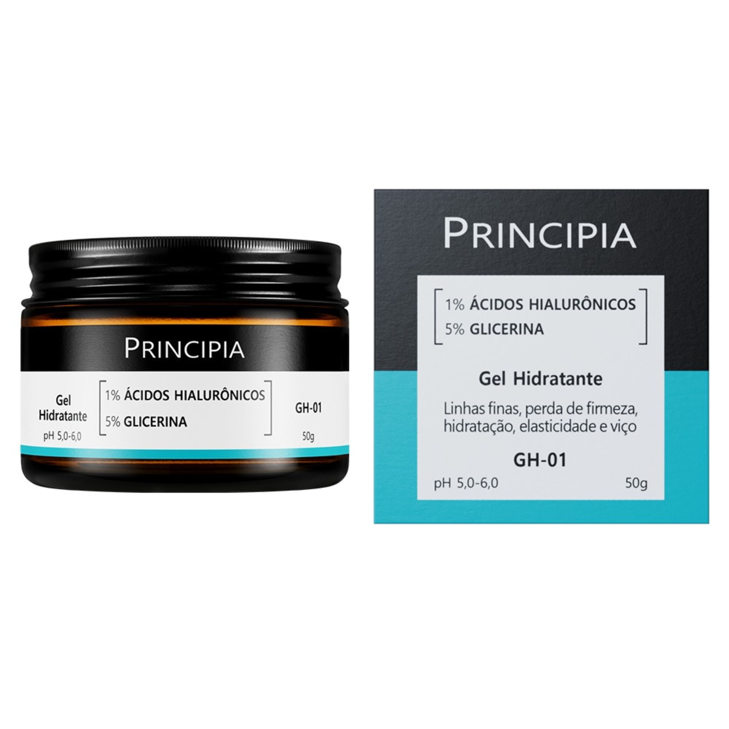 Principia GH-01 - Gel Hidratante Facial 50g