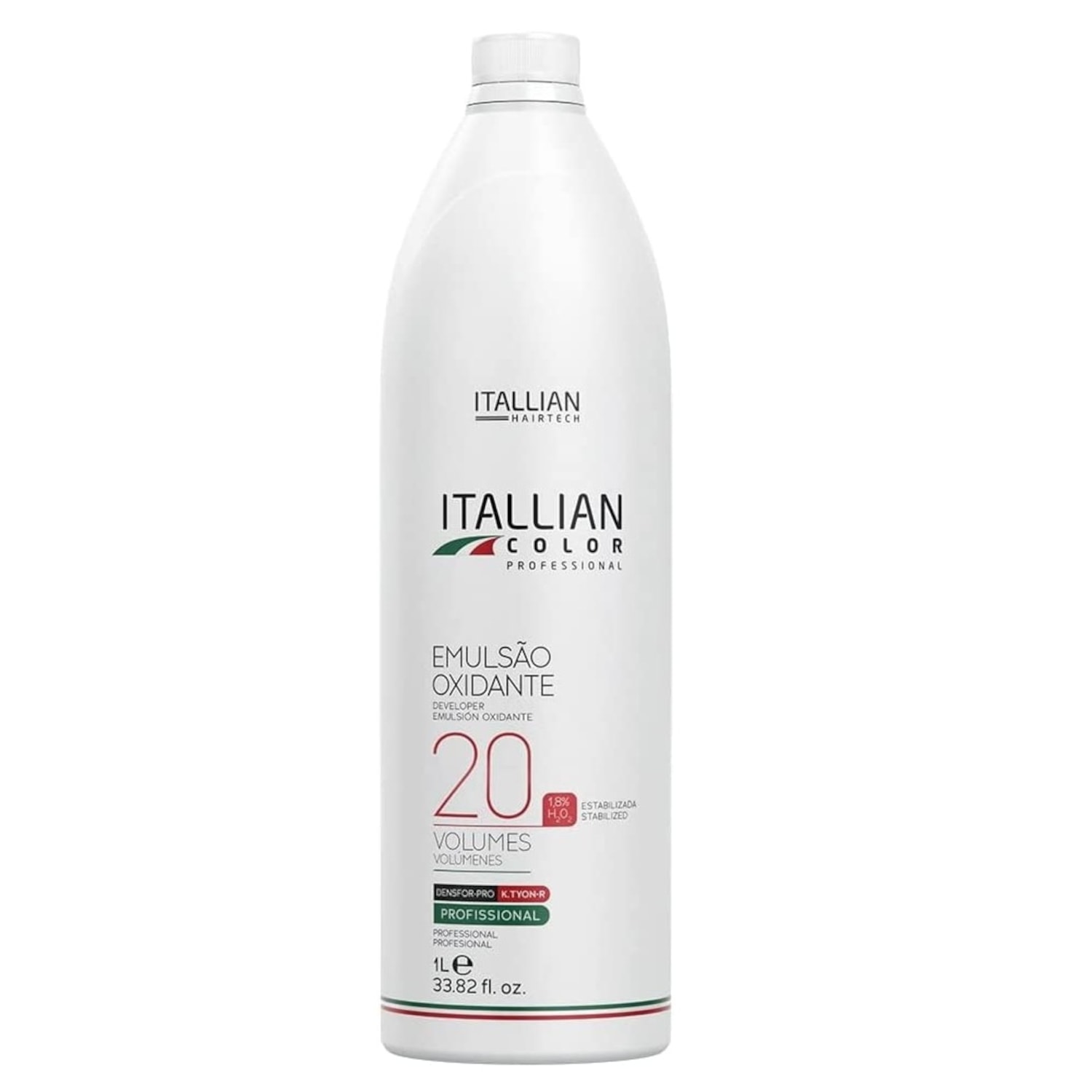 Itallian Hairtech Italian Color Professional - Emulsão Oxidante 20 Volumes 1L