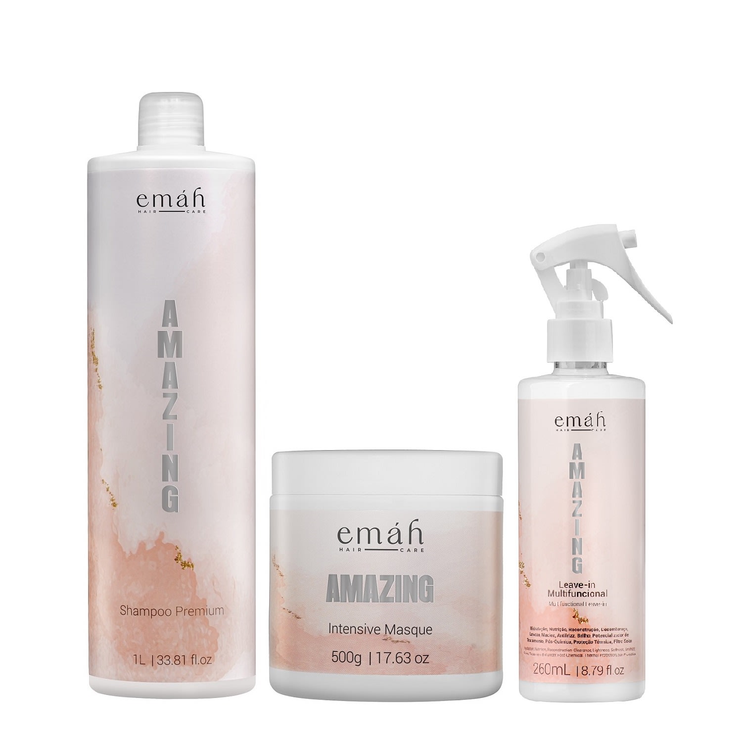 Kit Emáh Amazing Intensive Multifuncional (3 Produtos)