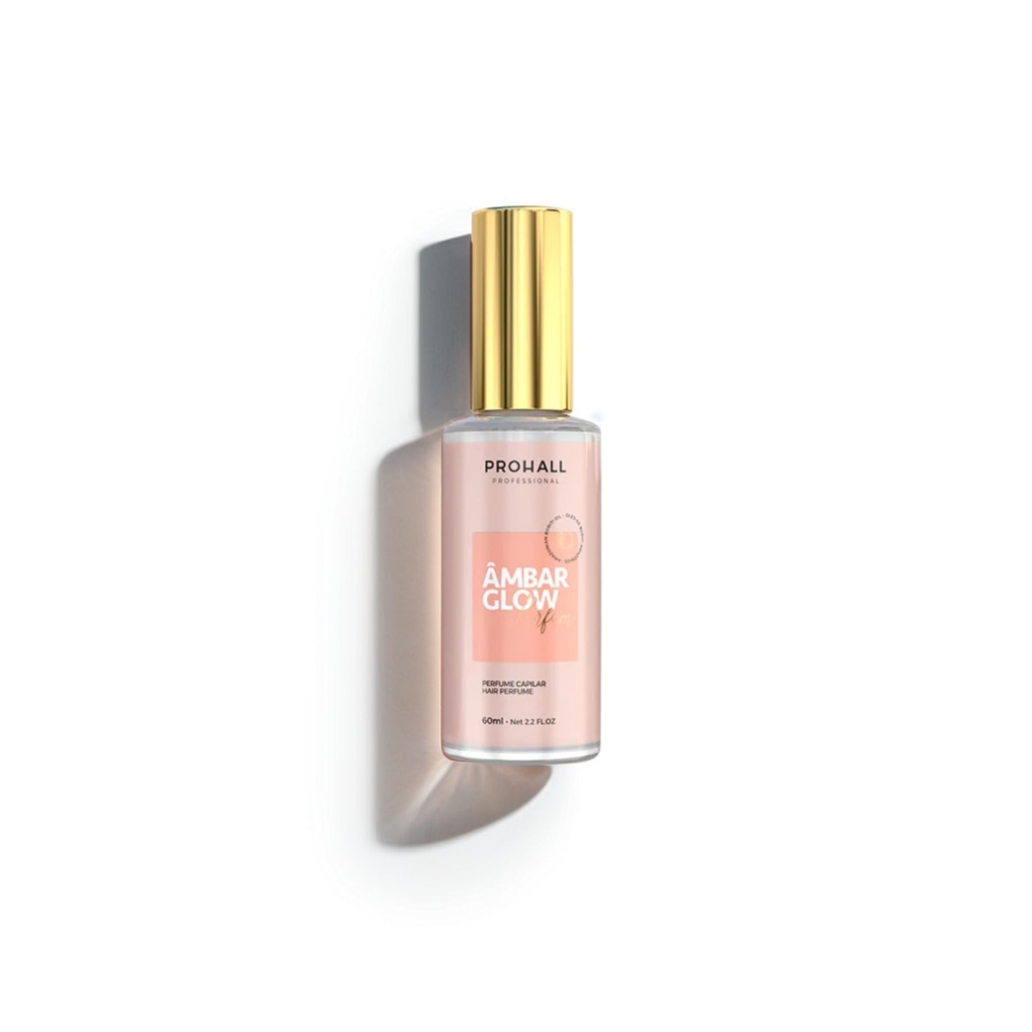 Ambar Glow Parfum 60ml: Perfume Capilar Hidratação Brilho e Controle do Frizz