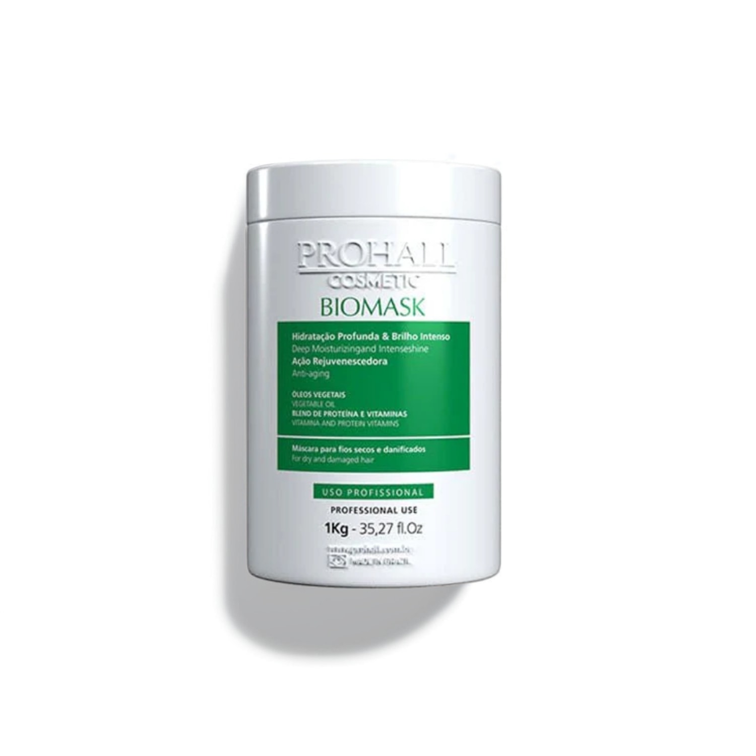 Máscara Biomask 1Kg: Ultra Hidratação, Brilho e Maciez Intantânea