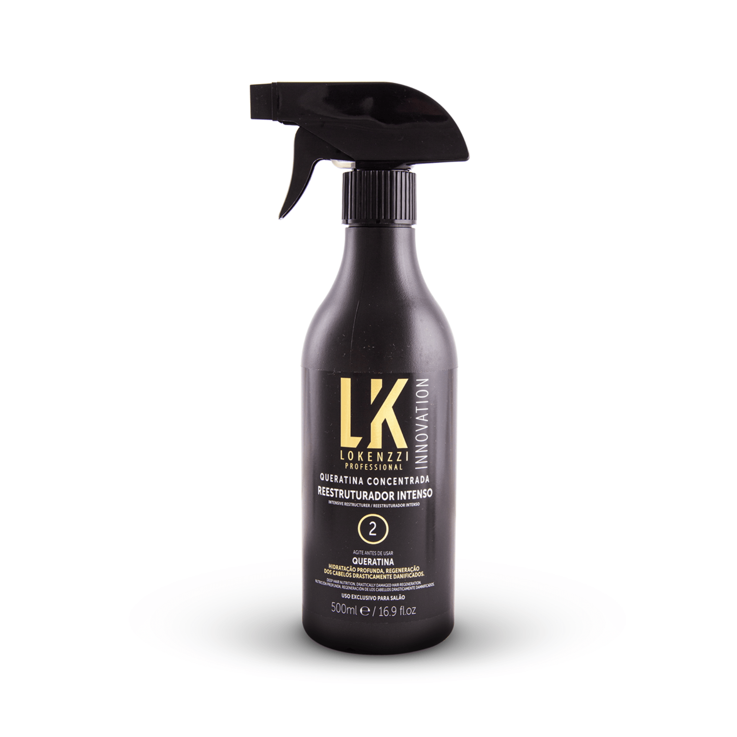 Lokenzzi Innovation Reestruturador Intenso Queratina Concentrada - Tratamento Capilar 500ml
