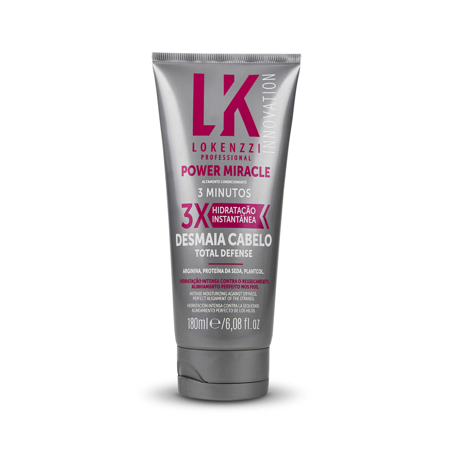 Lokenzzi Total Defense Power Miracle - Máscara Capilar 200ml