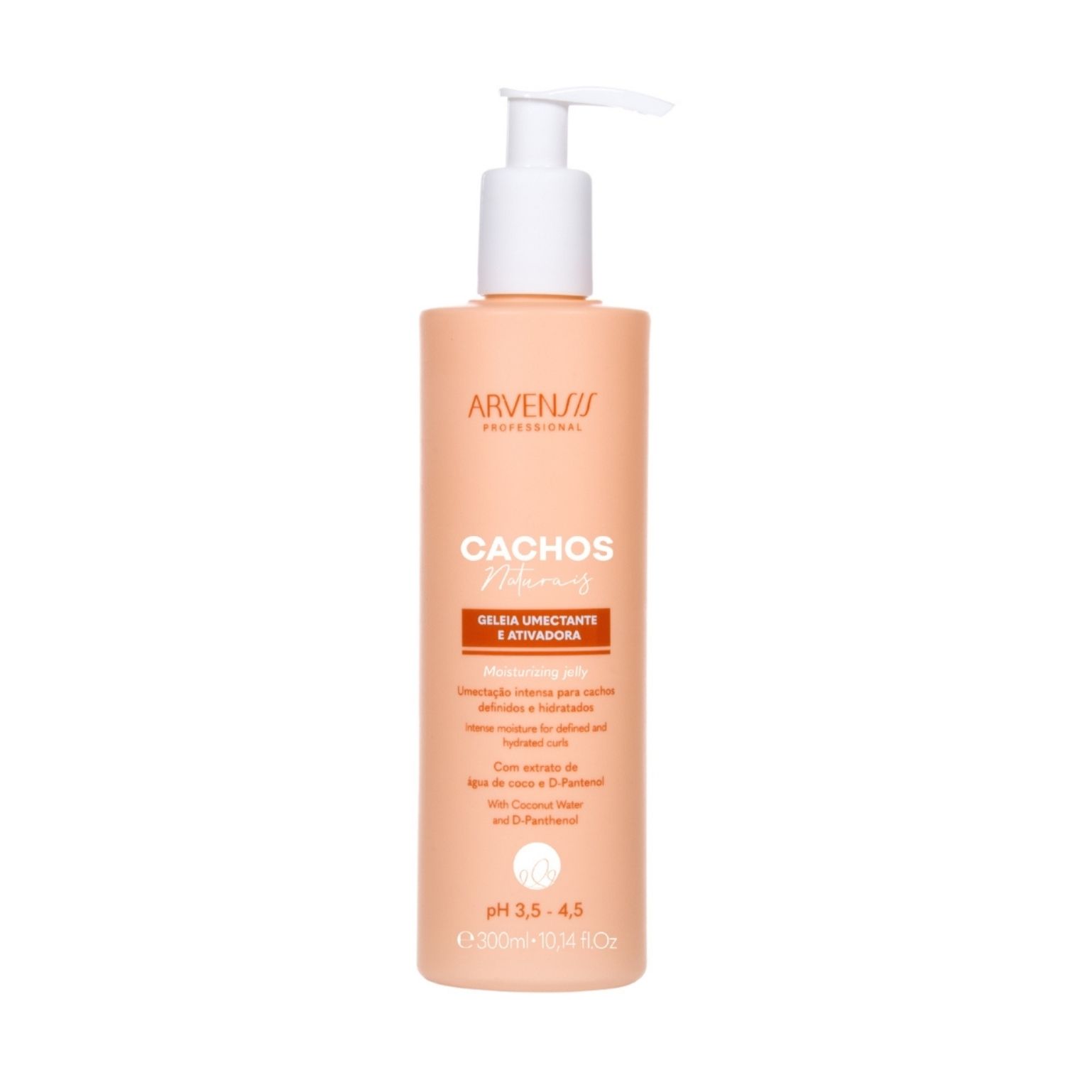 Geleia Ativadora Suave Arvensis 300ml Controle Frizz - Fixação e Brilho