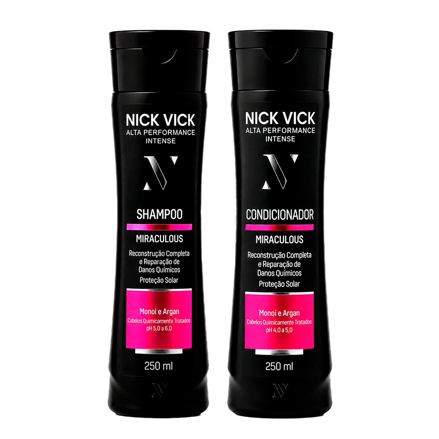 Kit NICK VICK Miraculous Alta Performance (Shampoo e Condicionador)