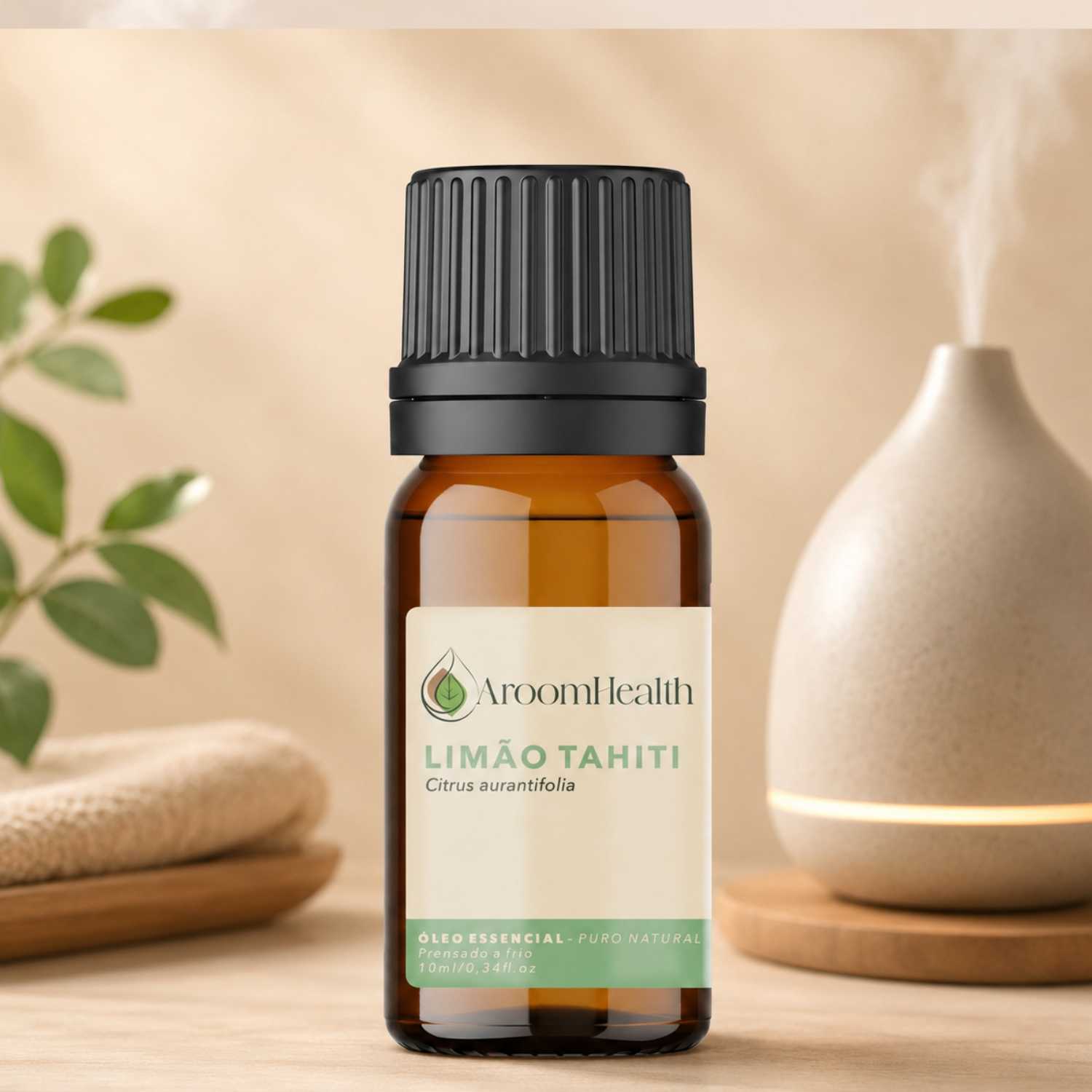 Óleo Essencial Puro Natural de Limão Tahiti 10 ml