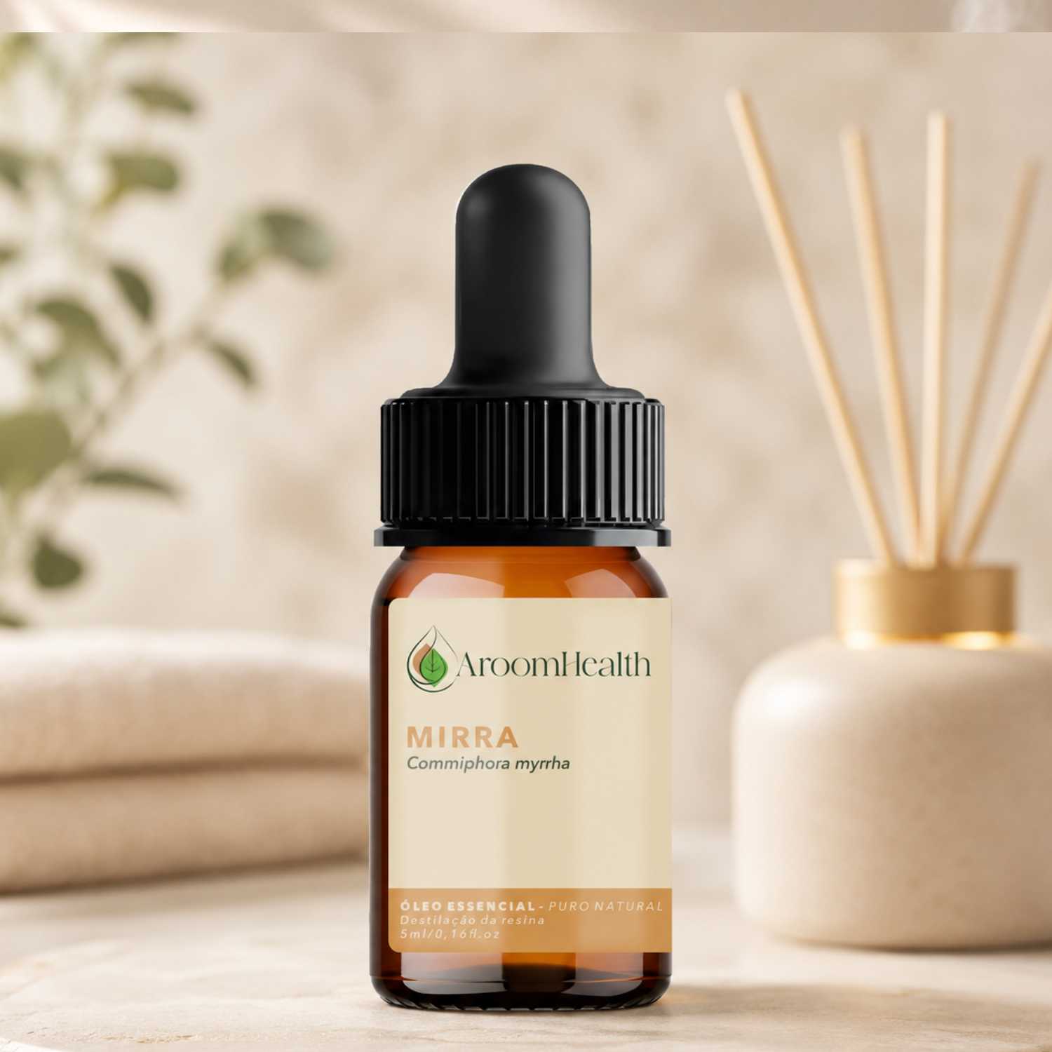 Óleo Essencial Puro Natural de Mirra 5 ml