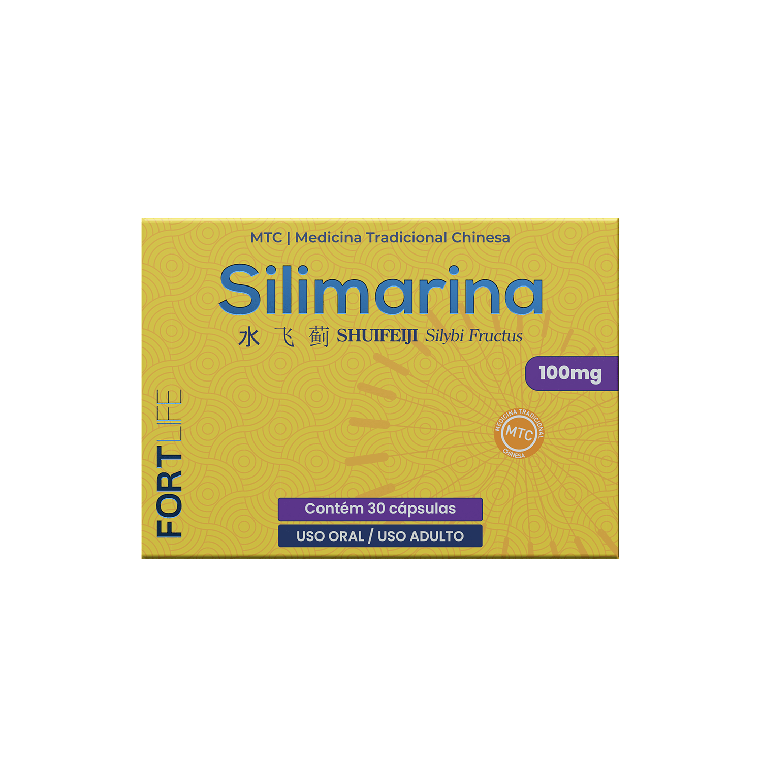 FortLife Pharma Silimarina 100mg - Suplemento Alimentar (30 Cápsulas)