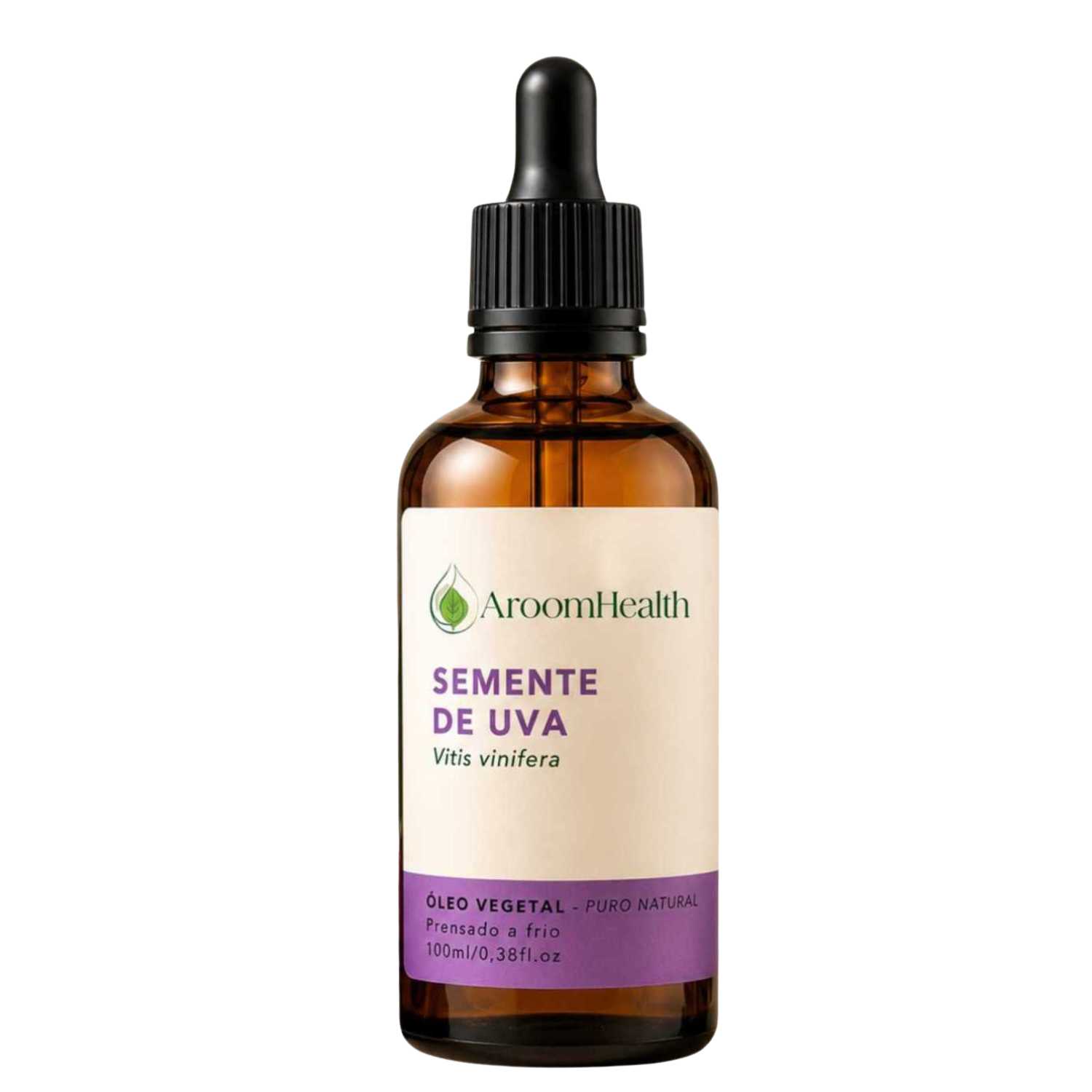 Óleo vegetal puro natural de semente de Uva 100ml