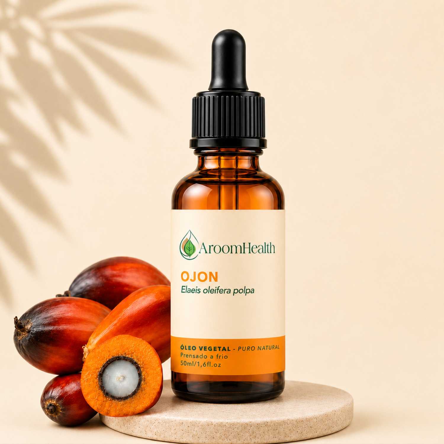 Óleo Vegetal Puro Natural de Ojon Polpa /Batana 50ml