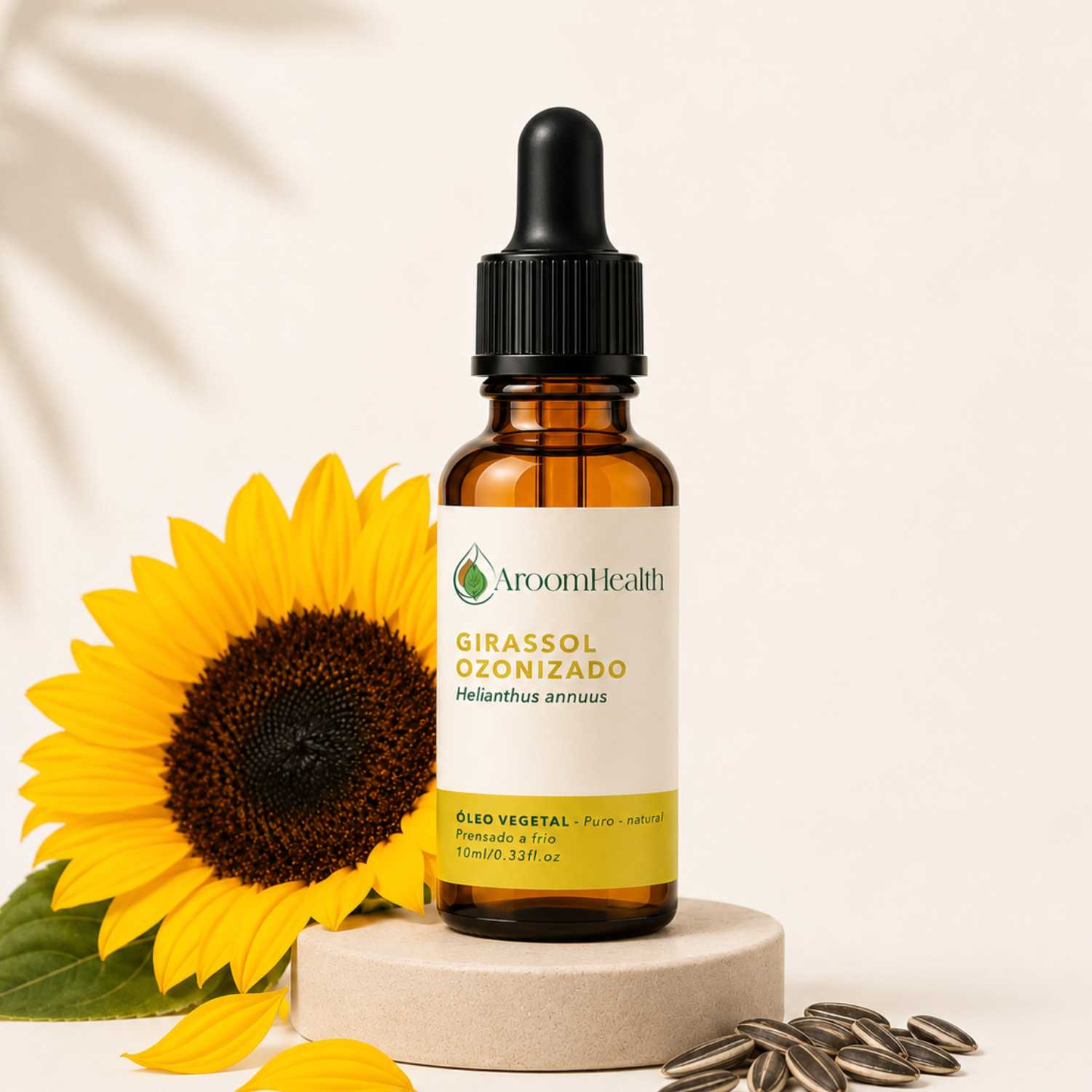 Óleo Vegetal Ozonizado de Girassol 30 ml