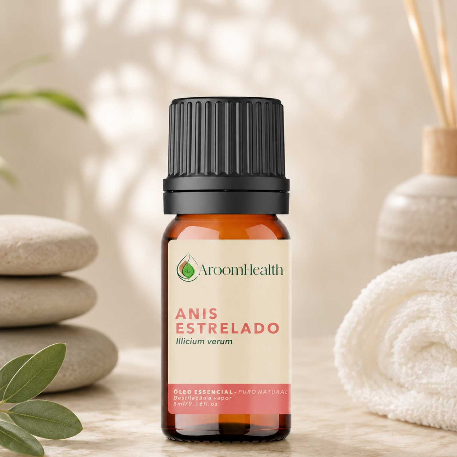 Óleo Essencial Puro Natural de Anis Estrelado 5 ml