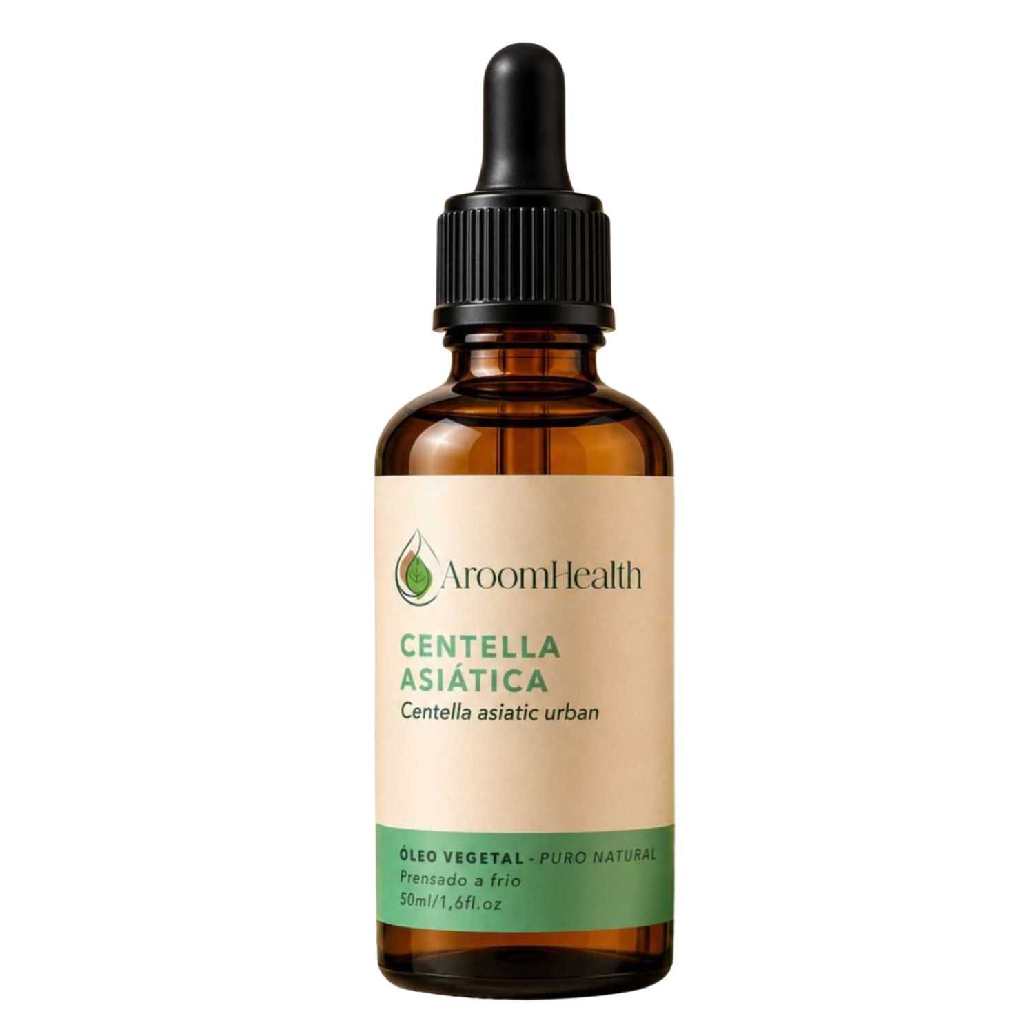 Óleo Vegetal Puro Natural Prensado a Frio de Centella Asiática 50ml