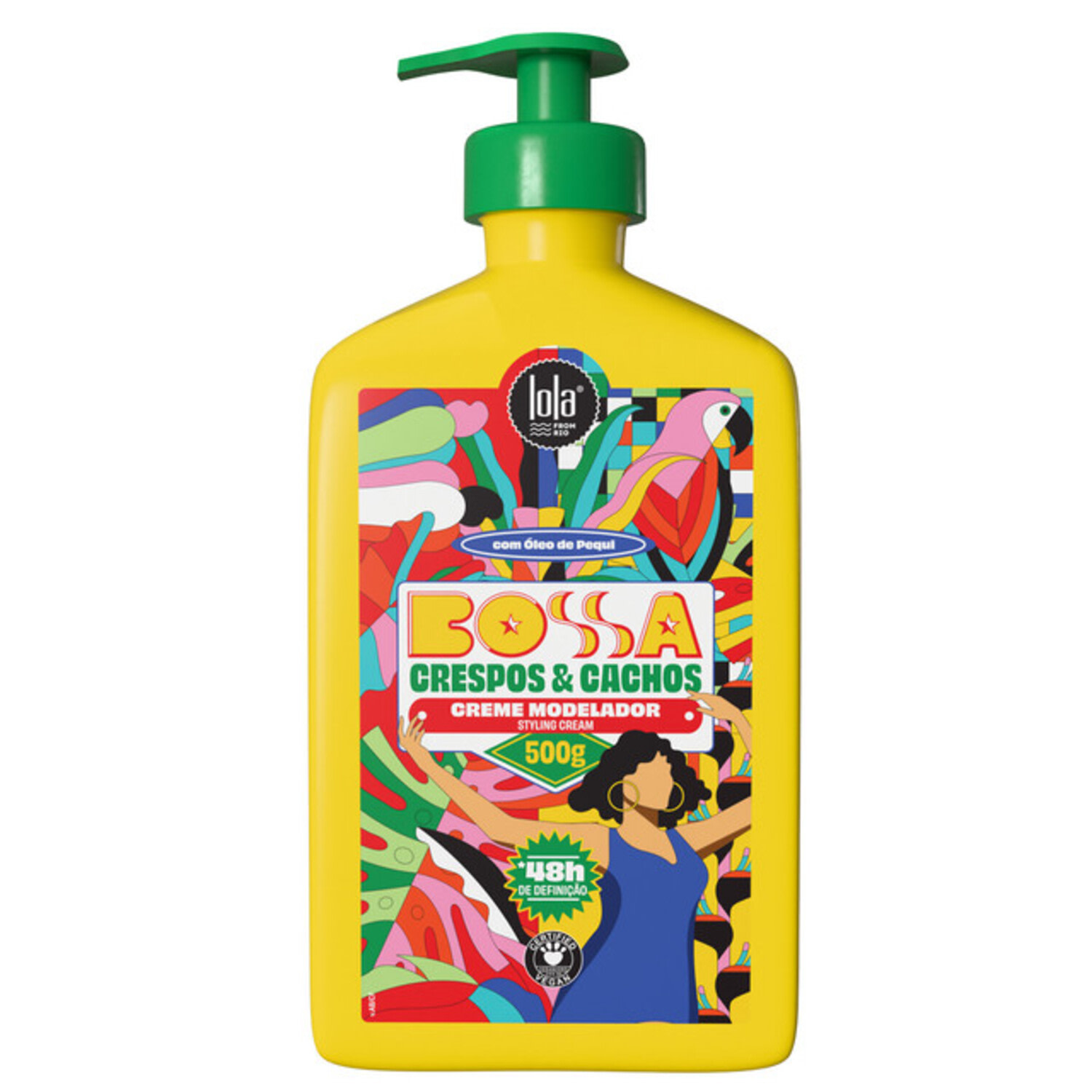 Lola Cosmetics Bossa Crespos e Cachos Creme Modelador 500g